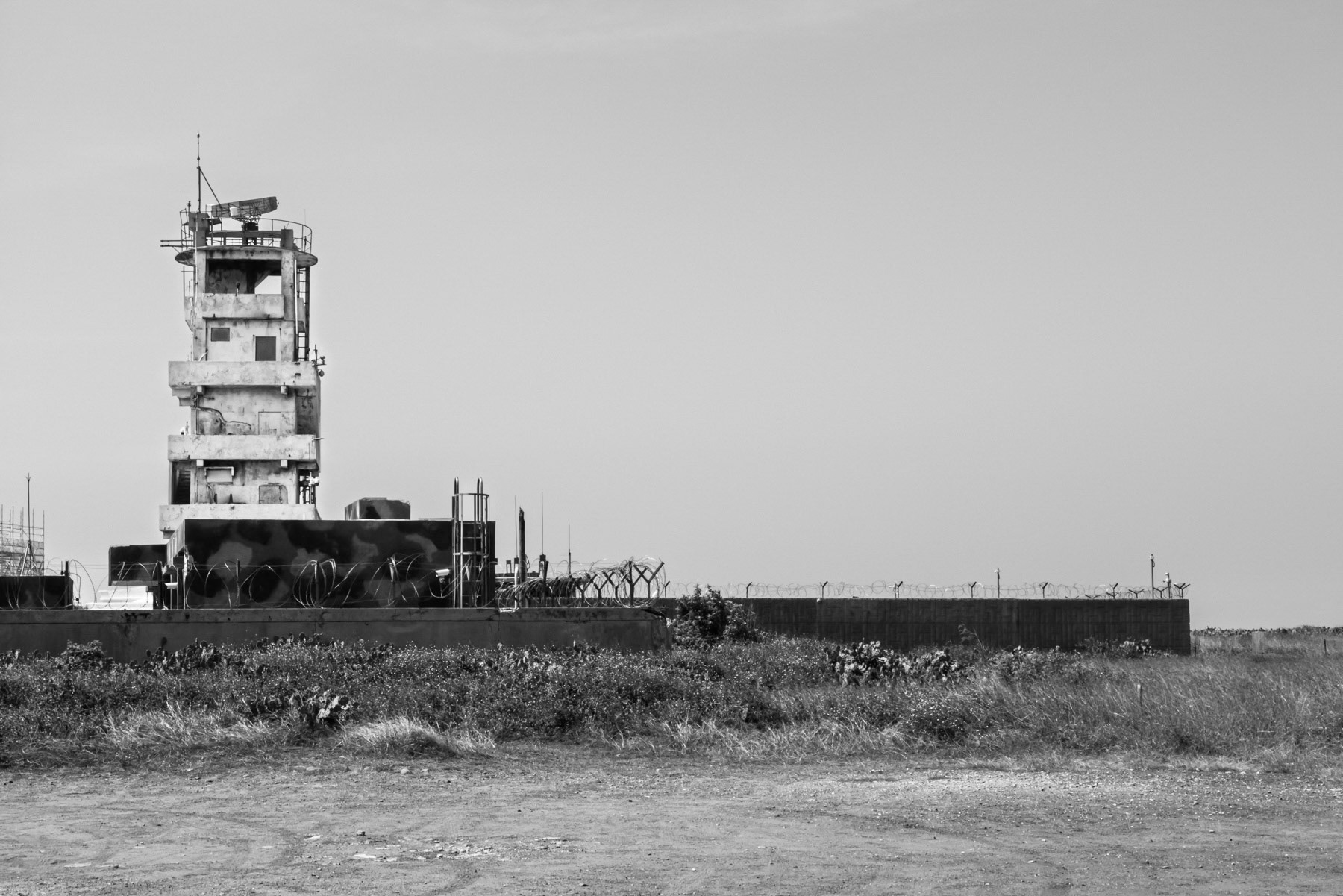Military base, Penghu Island, Strait of Taiwan, October 2025