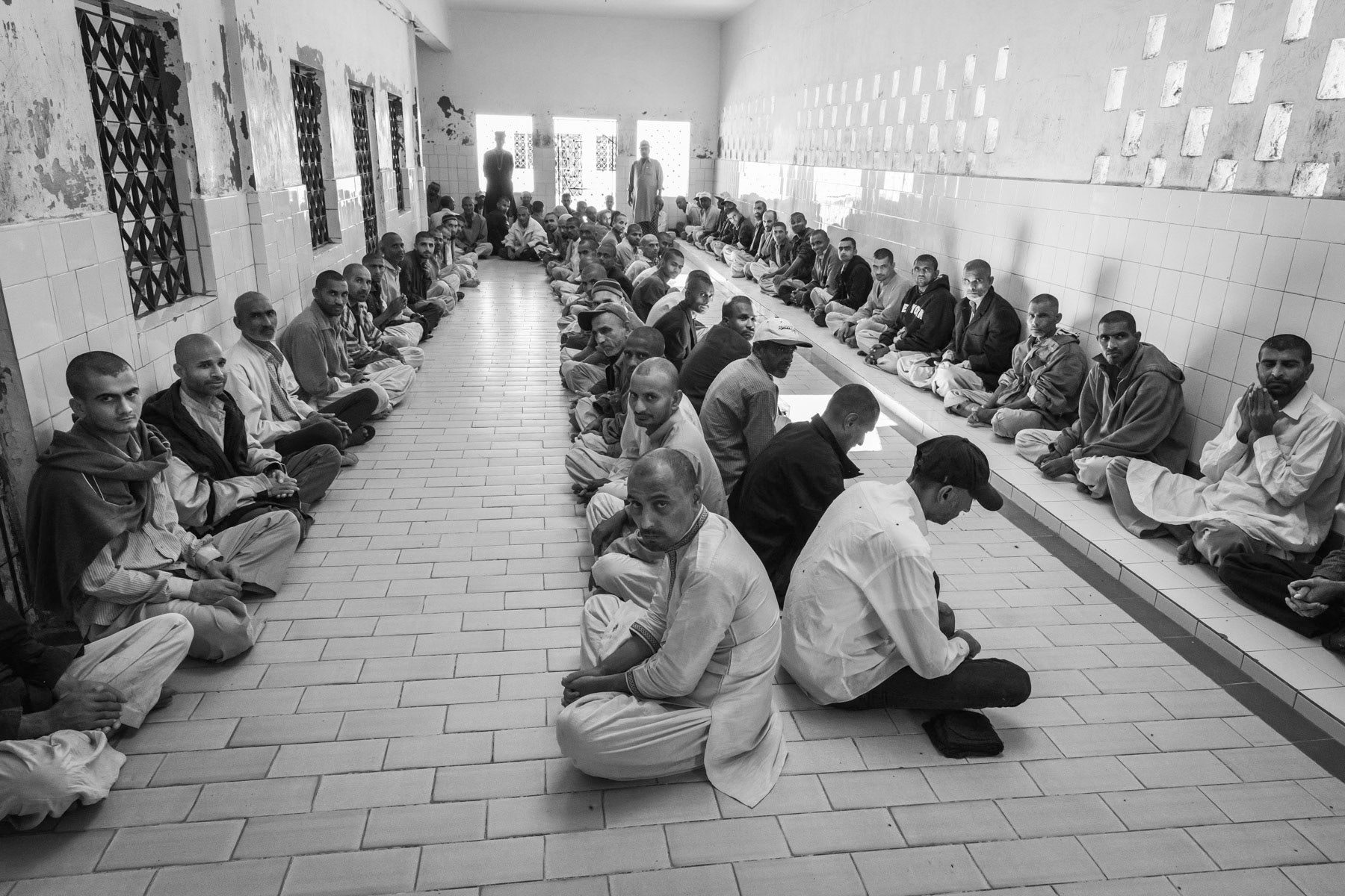 Psychiatric unit for male patients, EDHI Foundation village north of Karachi, March 2018