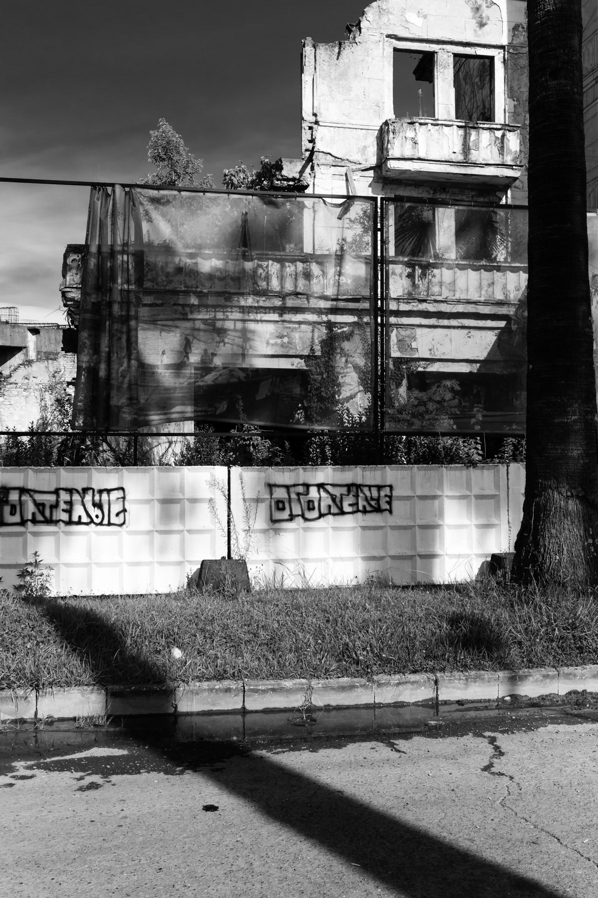 Scars of the war in Sukhumi, Abkhazia, October 2013