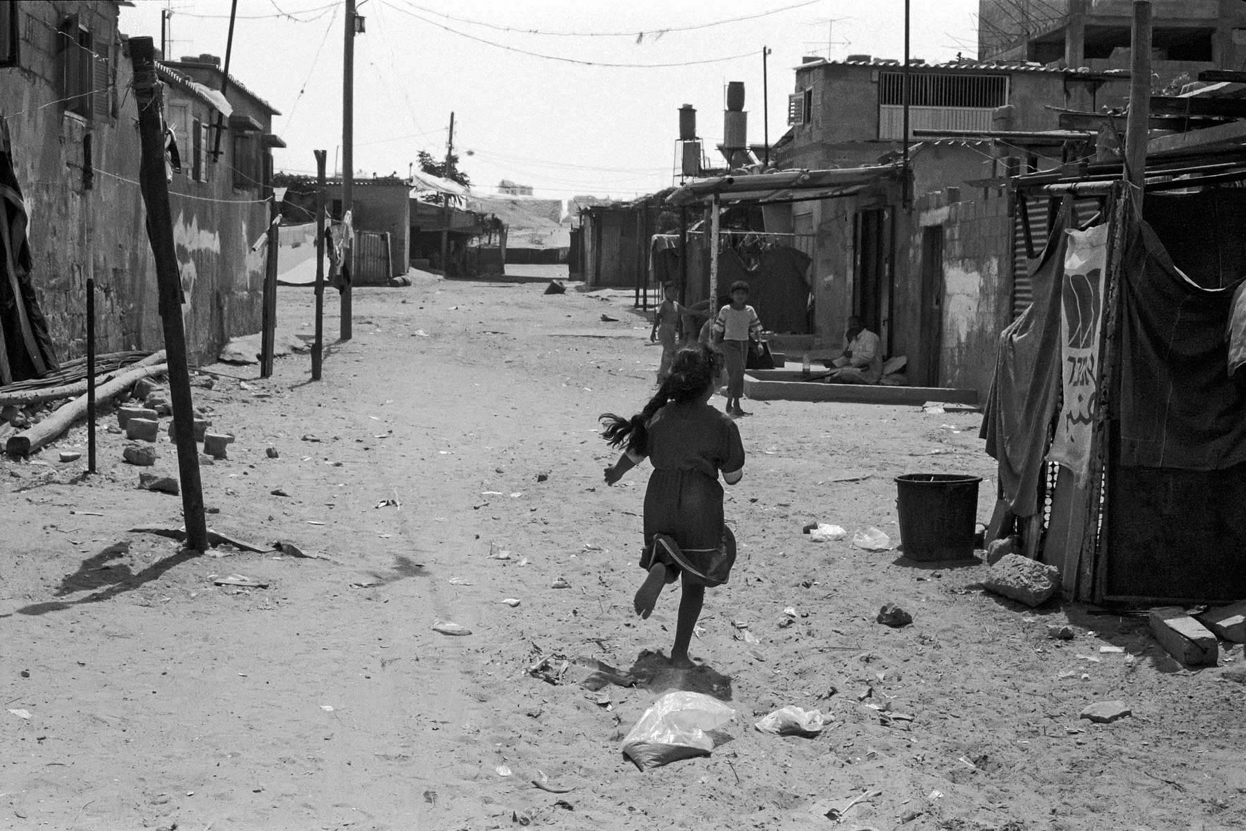 Beach refugee camp, Gaza Strip, 1992