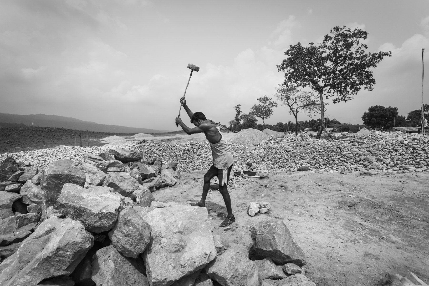 Stone crushers, Jaflong, Bangladesh, May 2016