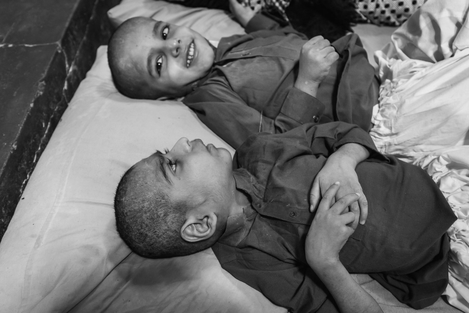 Children unit of one of the largest mental health institution for women in Karachi run by EDHI Foundation. Pakistan, March 2018