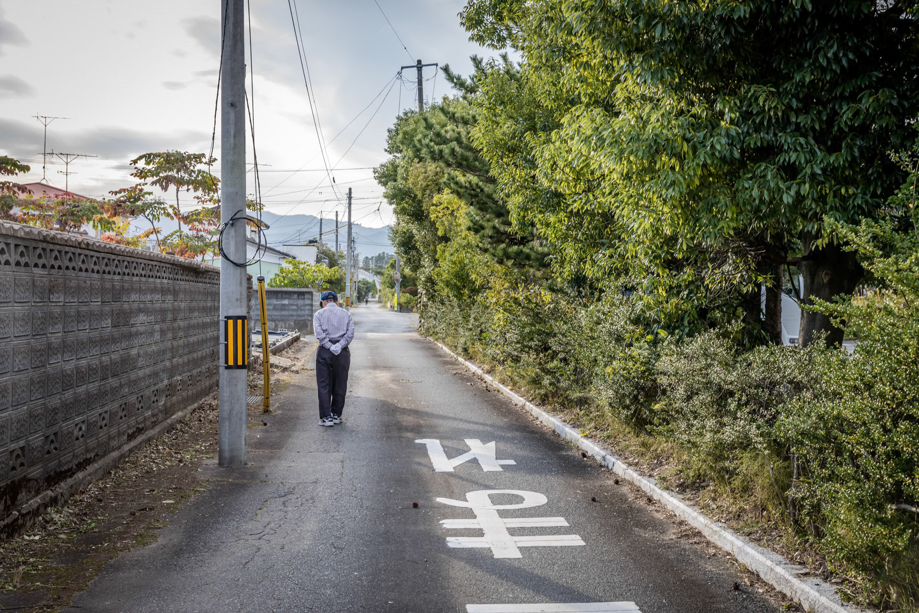 Before the 2011 Tsunami and the Fukushima Nuclear Power Plant meltdown more than 21,000 people lived in the town of Namie few Km from the power plant. Today, less than 1,000 have returned and most houses and buildings have been earmarked for destruction and removal of contaminated building materials. Namie, Fukushima Prefecture, Japan, October 2019