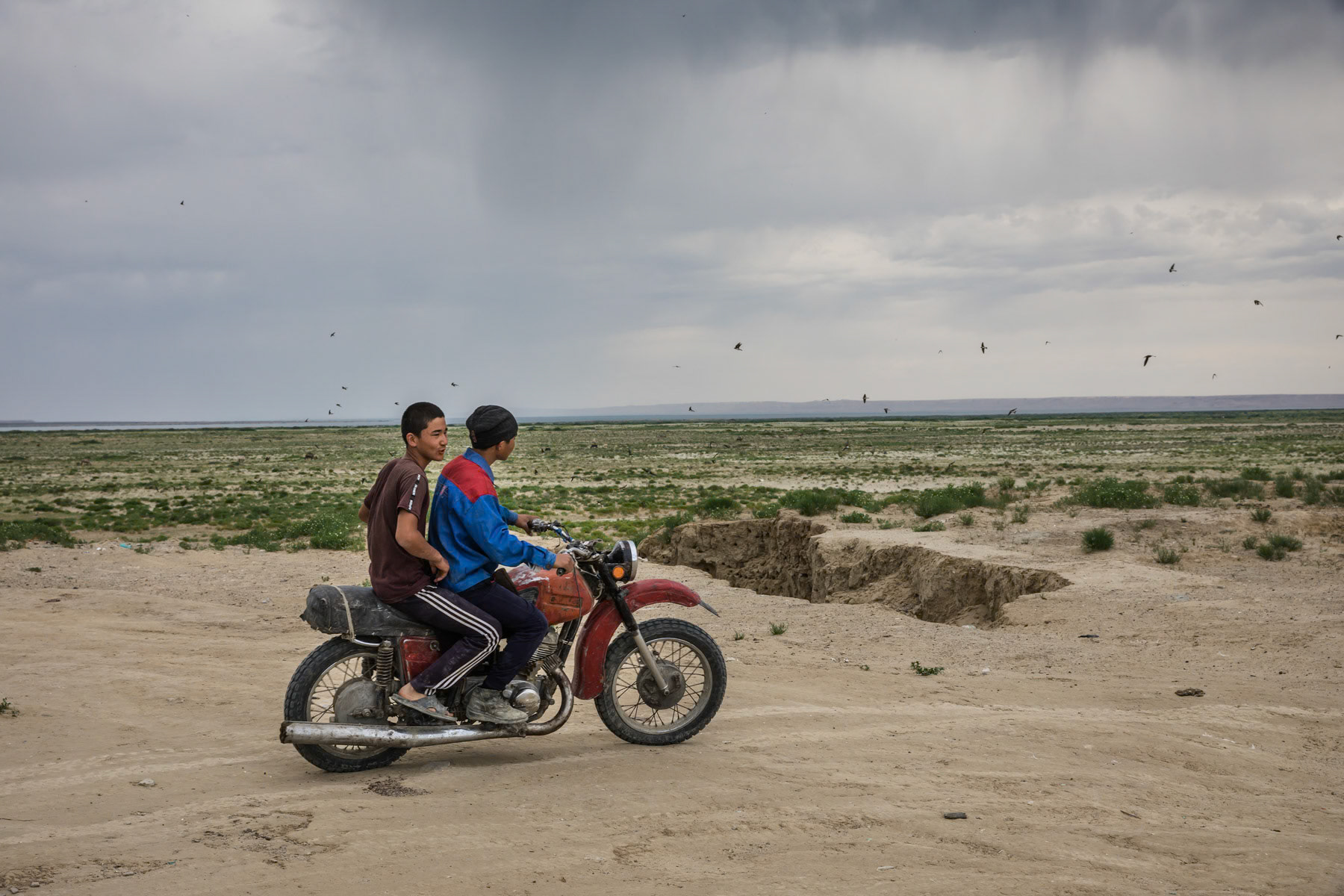 Tastubek village near the Aral Sea, Kazakhstan, June 2019
