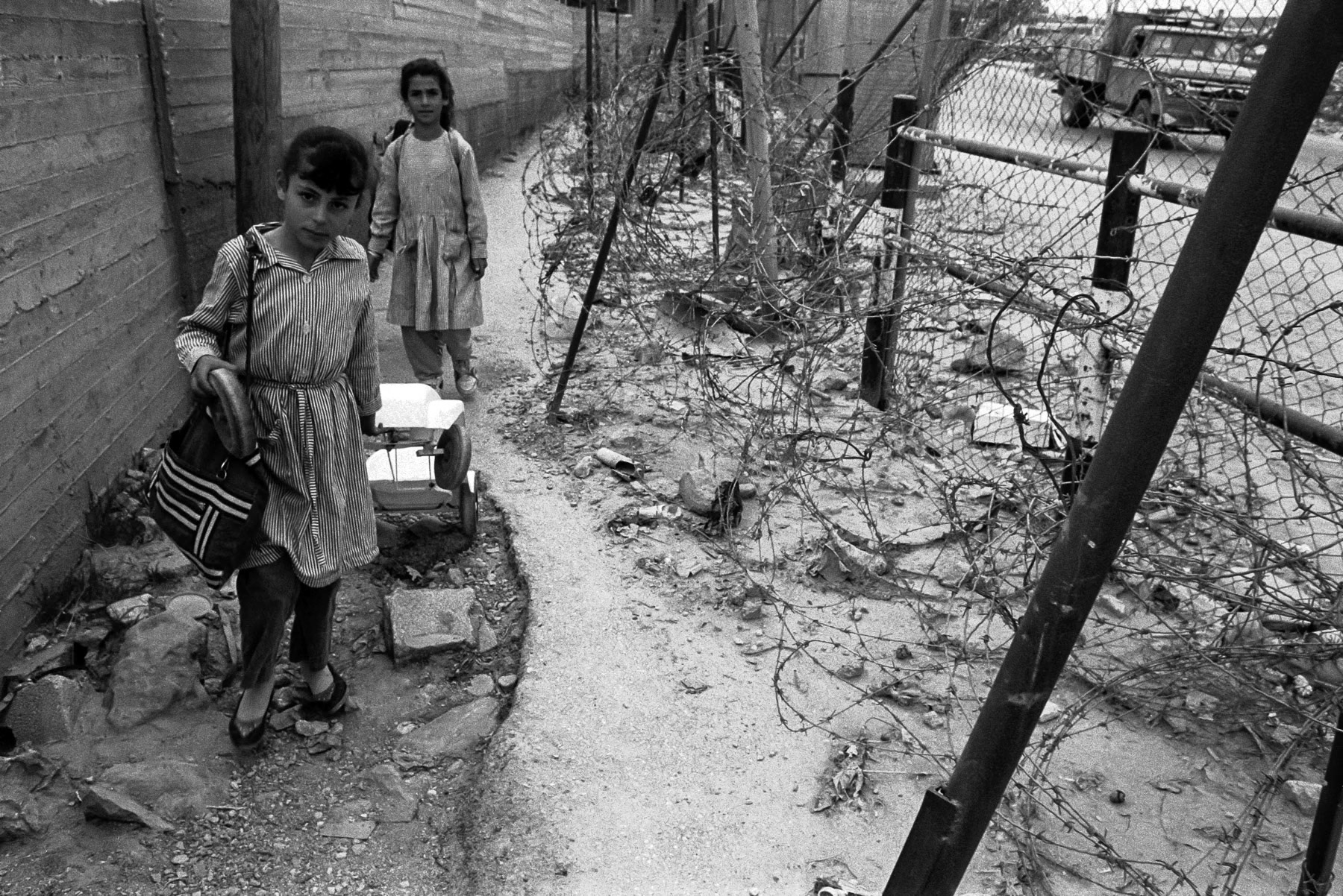 Dheisheh refugee camp near Bethlehem, West Bank, 1993