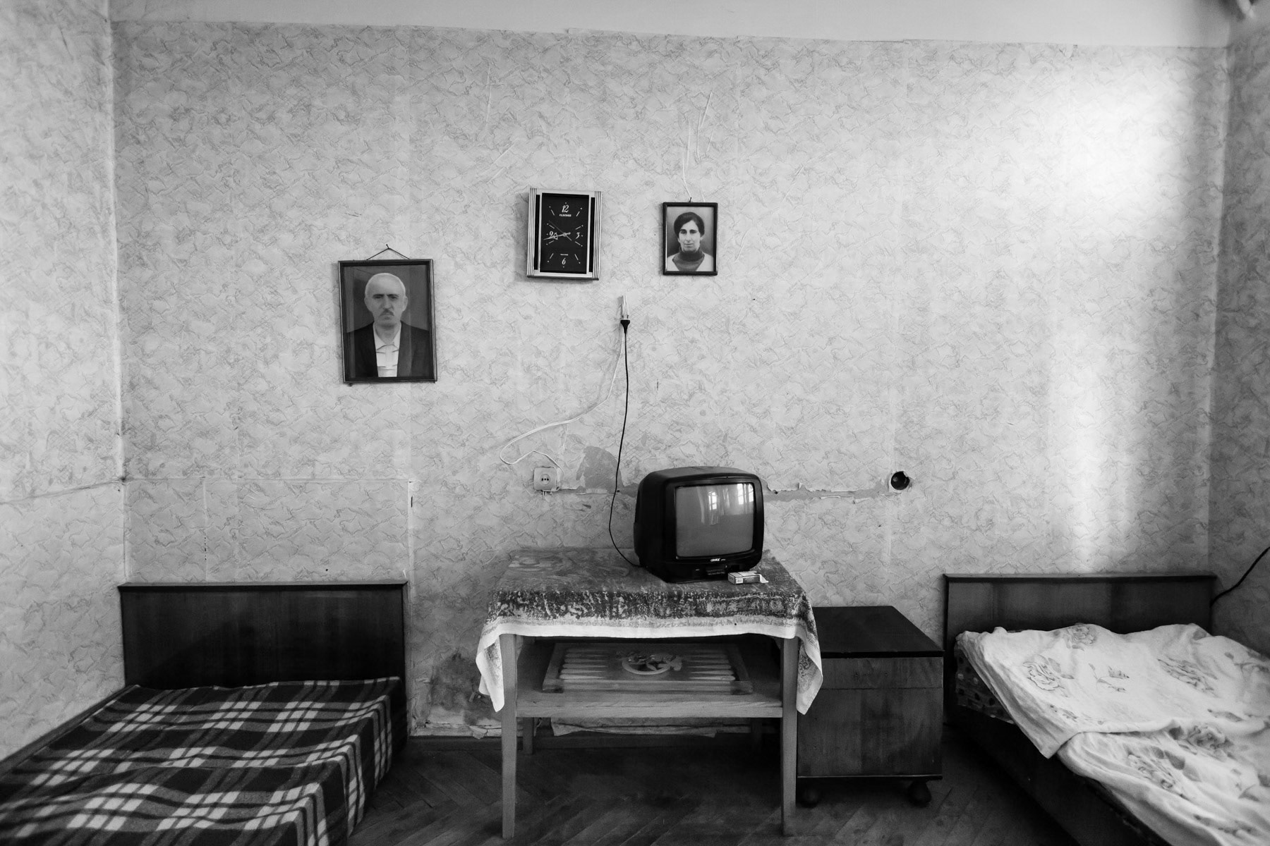 Collective Centre for IDP's in an abandonned Spa resort, Tskaltubo, Georgia, July 2014