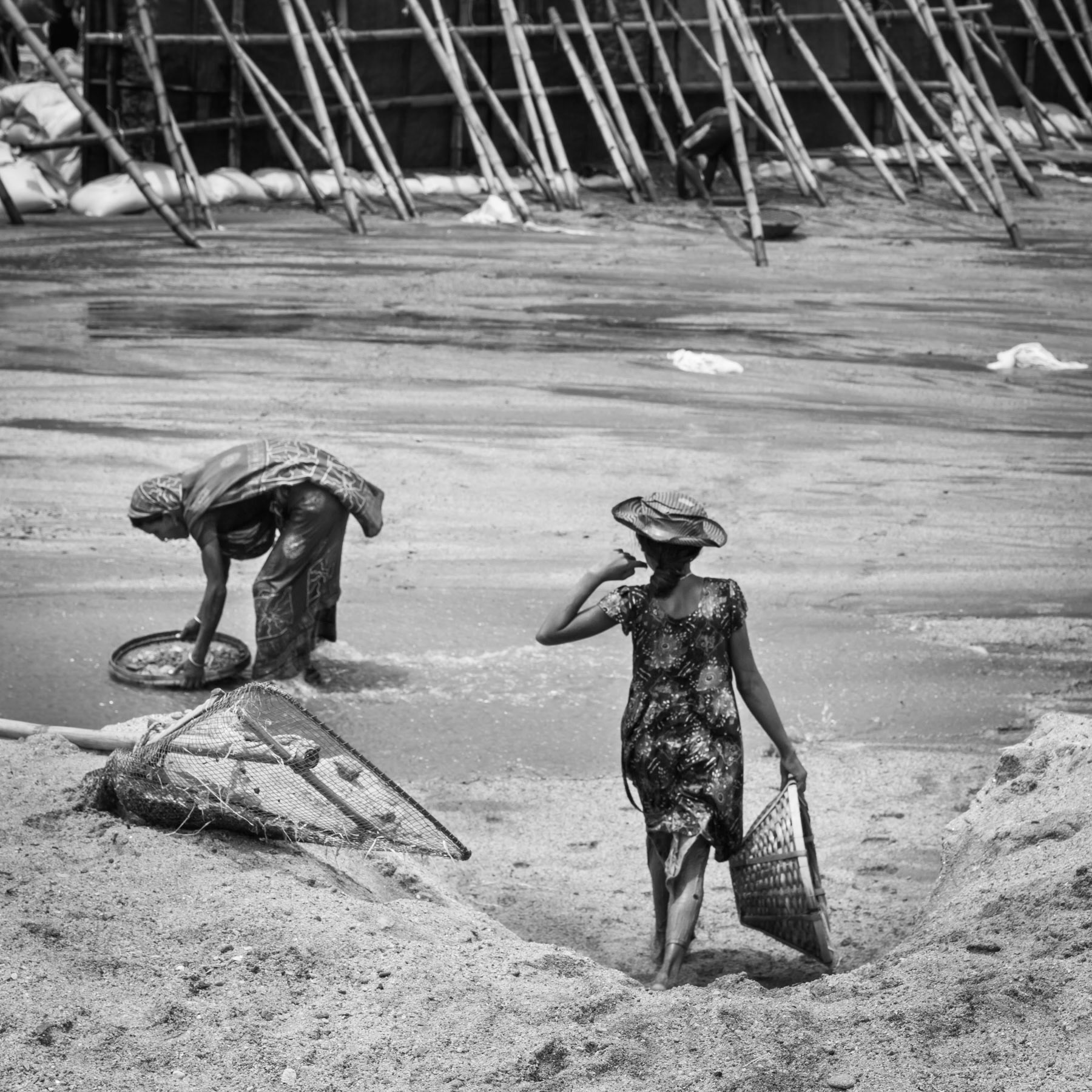 Stone diggers, Jaflong, Bangladesh, May 2016