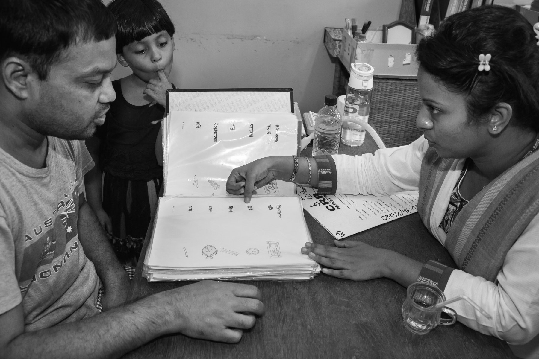 Speech and language therapy, Centre for rehabilitation of the paralysed, Savar, Bangladesh, October 2014