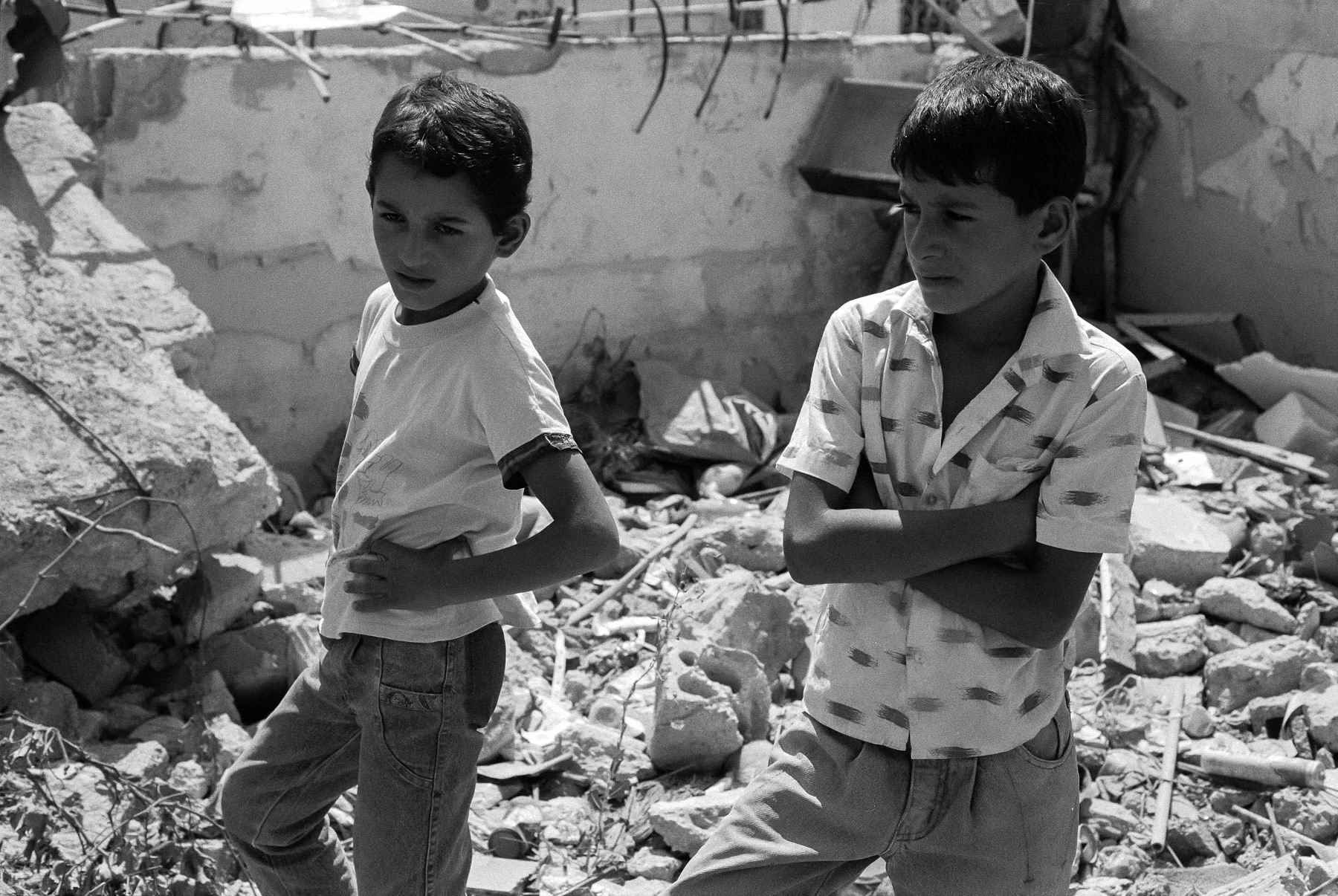 Dheisheh refugee camp, West Bank, 1992