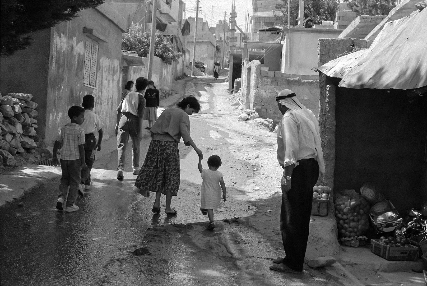 Dheisheh refugee camp, Bethlehem, 1992