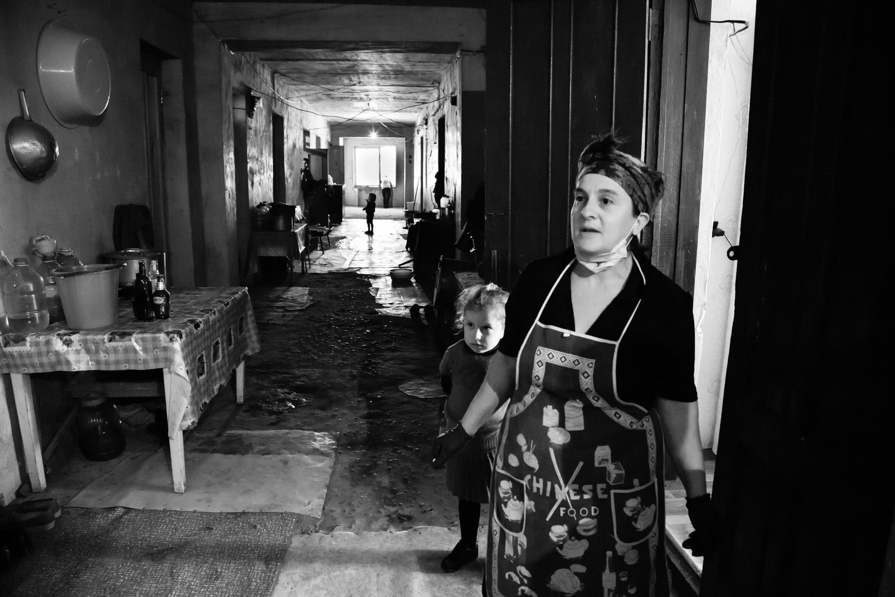 Collective centre for IDPs. Residents living in limbo for the past twenty years, Zugdidi, Georgia, October 2013