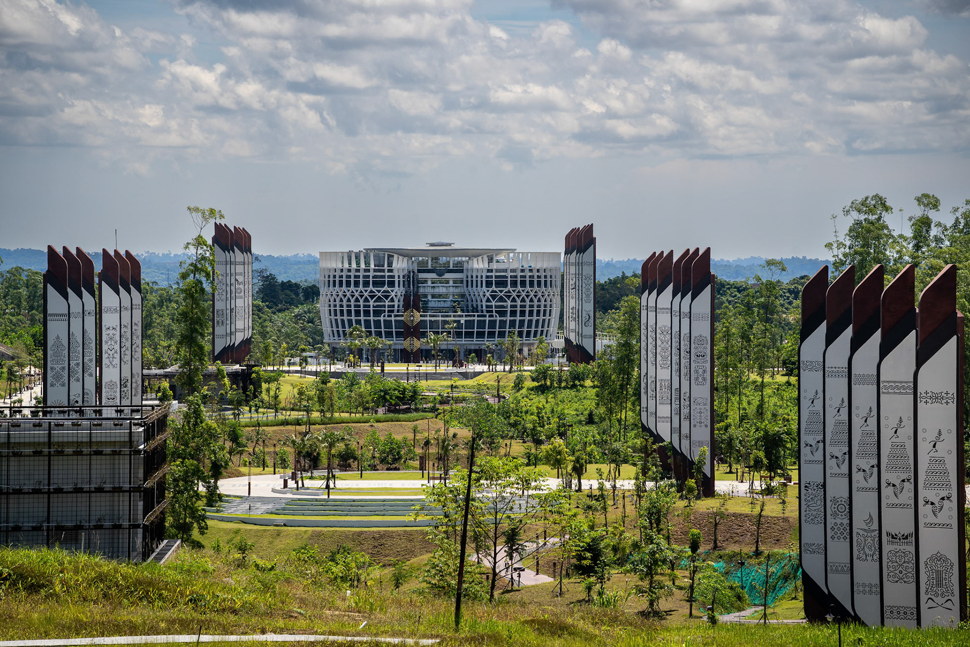 Looking out over a stalled horizon. The grand vision of the 2020s meeting the hard fiscal limits of 2026. Ibu Kota Nusantara (IKN), Indonesia, January 2026