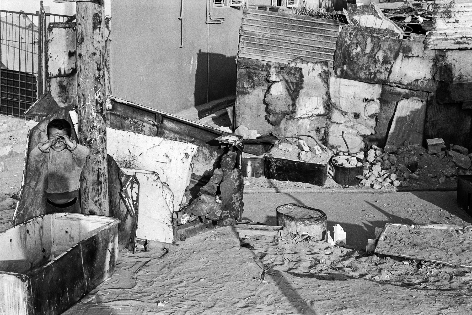Shati refugee camp, Gaza Strip, 1993