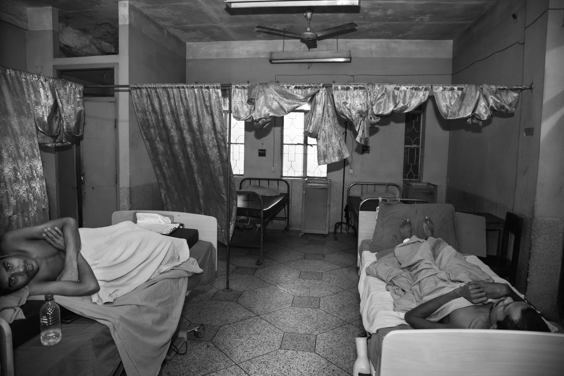 Spinal cord injury patients, Centre for rehabilitation of the paralysed, Savar, Bangladesh, October 2014