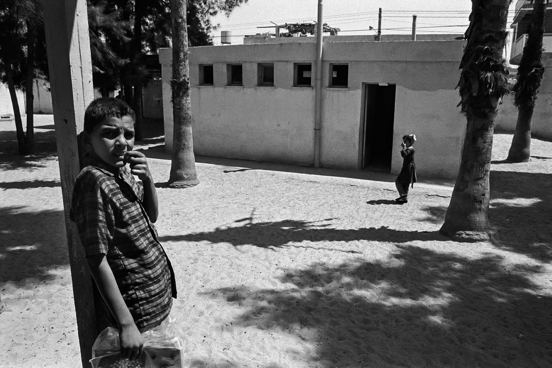 Khan Younis camp in the Gaza Strip, Palestine, 1993