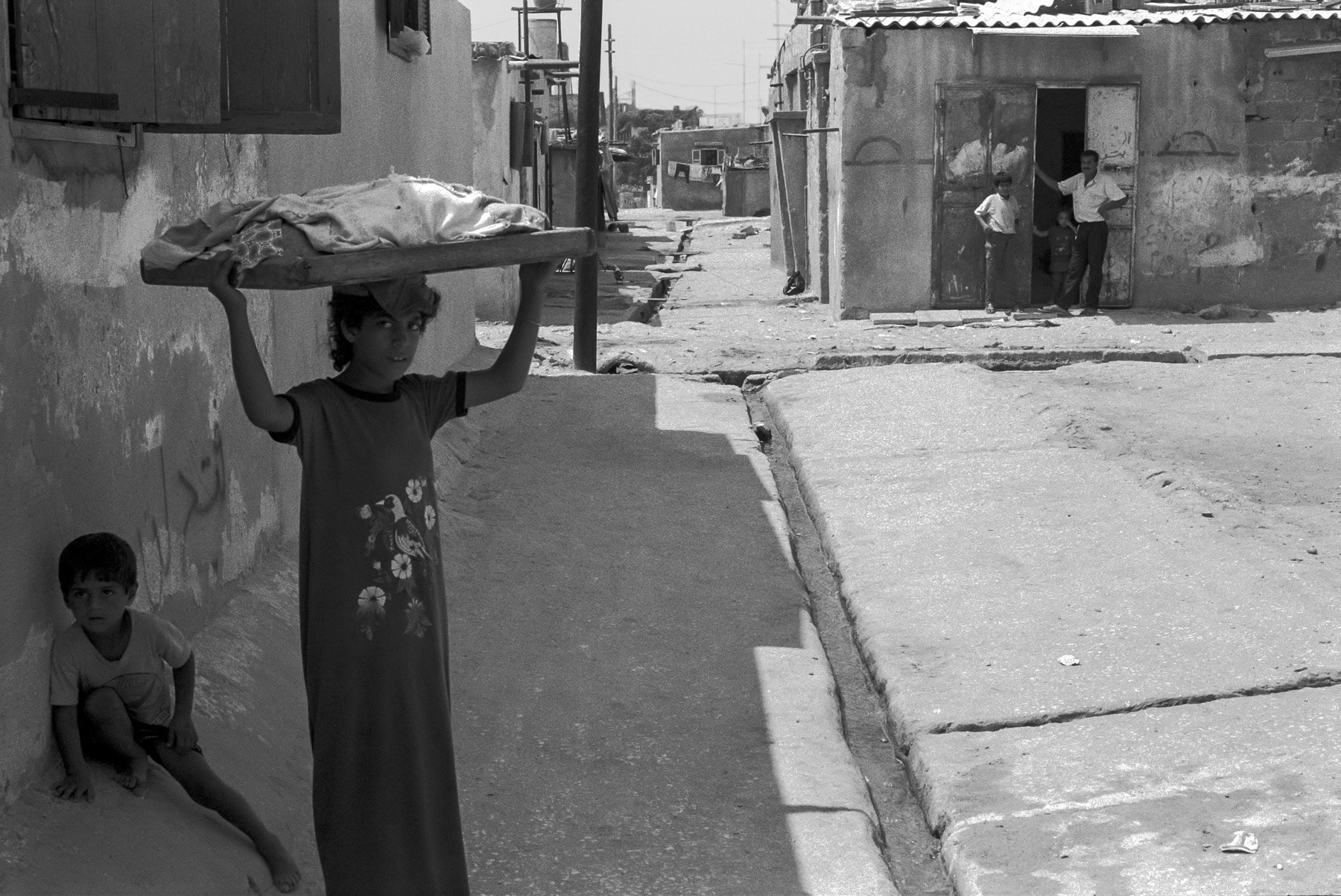 Jabalia refugee camp, Gaza Strip, 1992