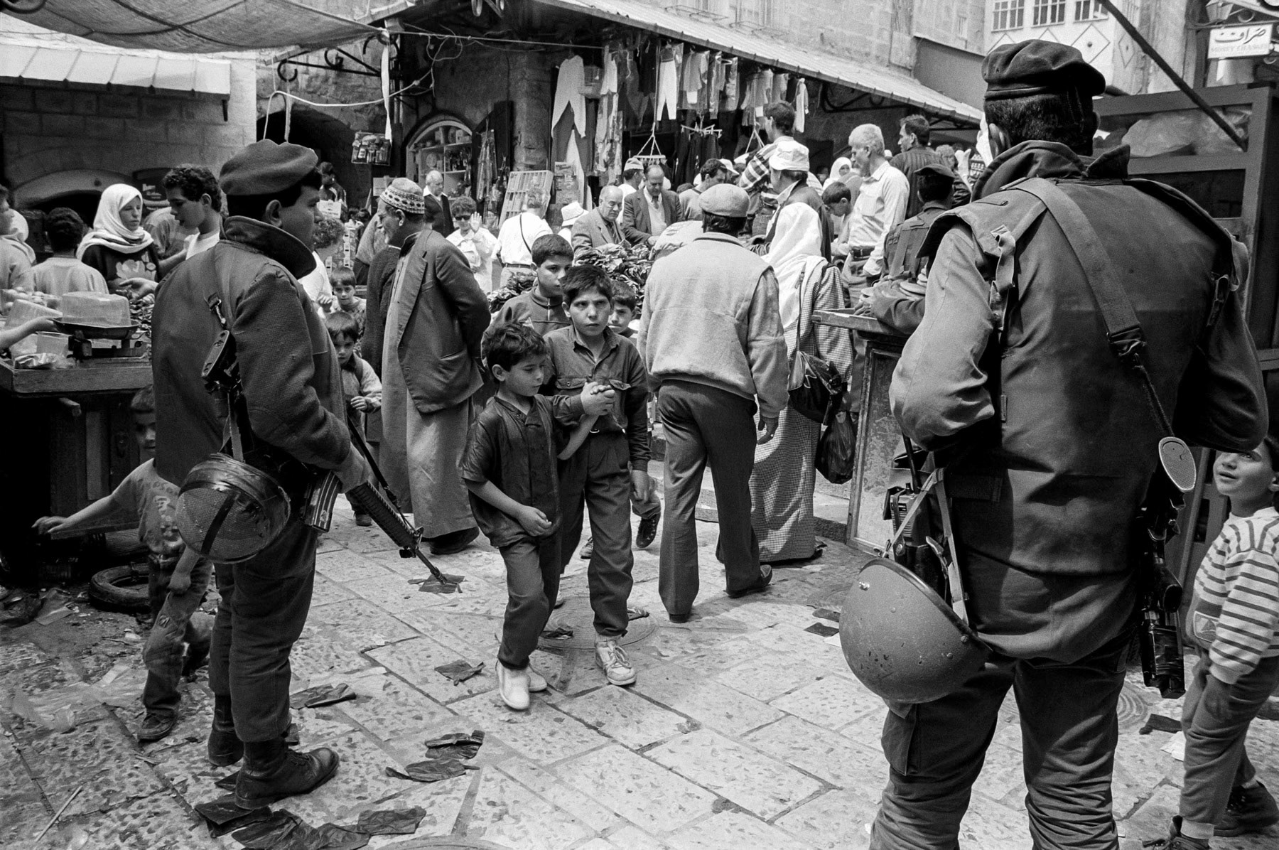 Muslim Quater in the Old City of Jerusalem, 1993