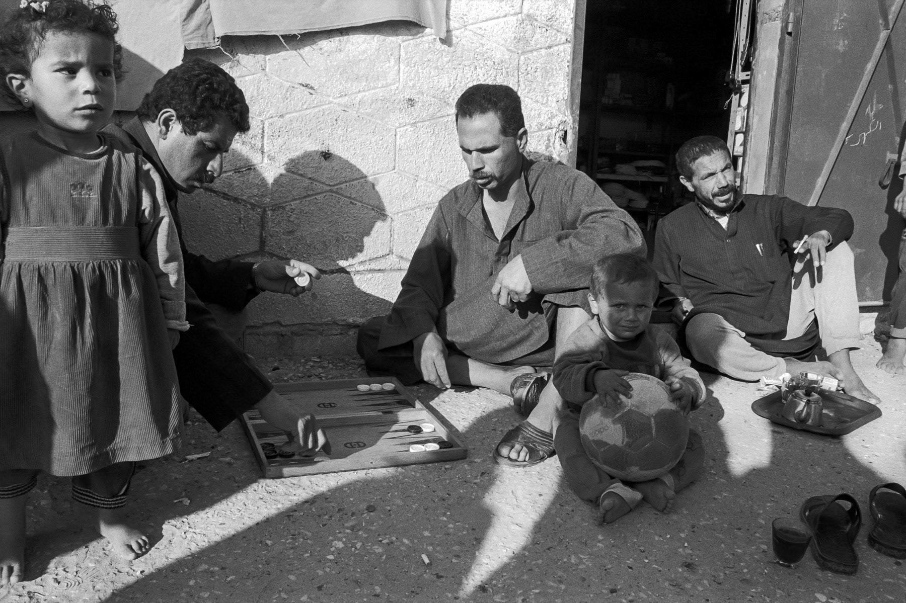 Shati camp, Gaza Strip, 1993
