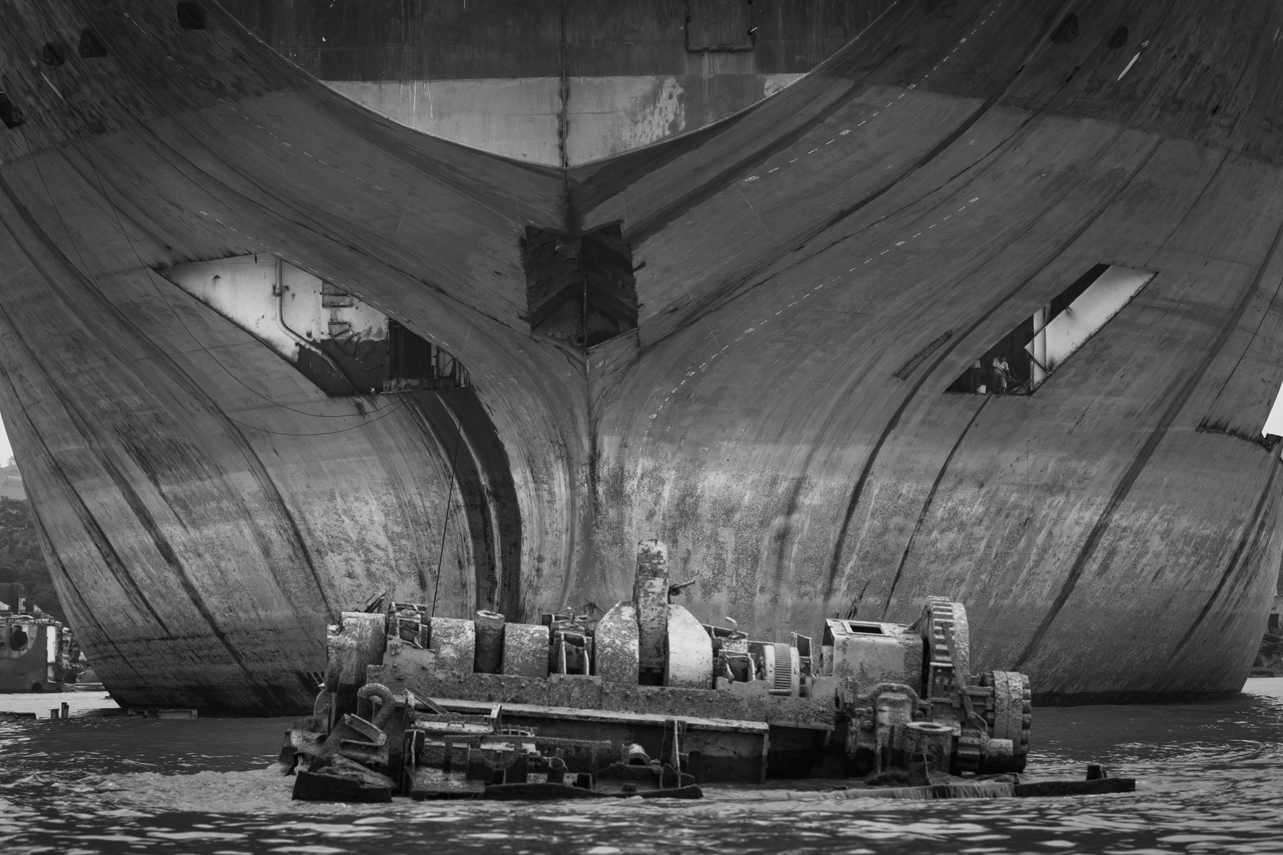 Bhatiary ship breaking yards, Bangladesh, October 2014