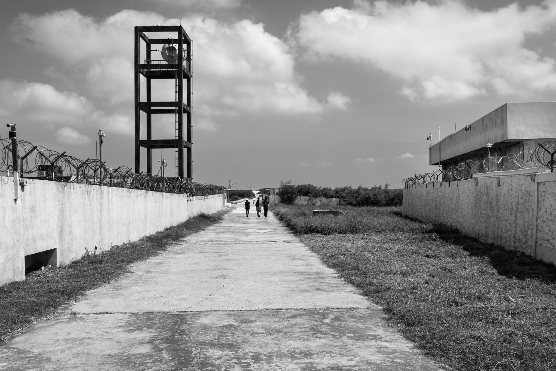 Military base, Penghu Island, Strait of Taiwan, October 2025