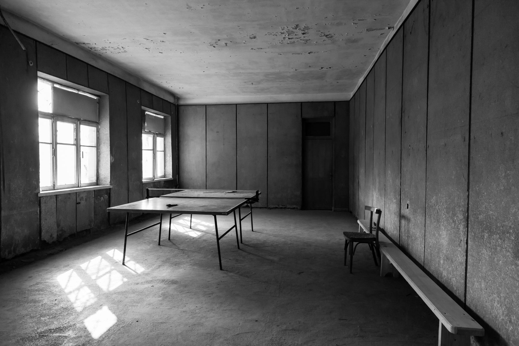 Indoor sports room, school No 23 in Zugdidi, Georgia, October 2013