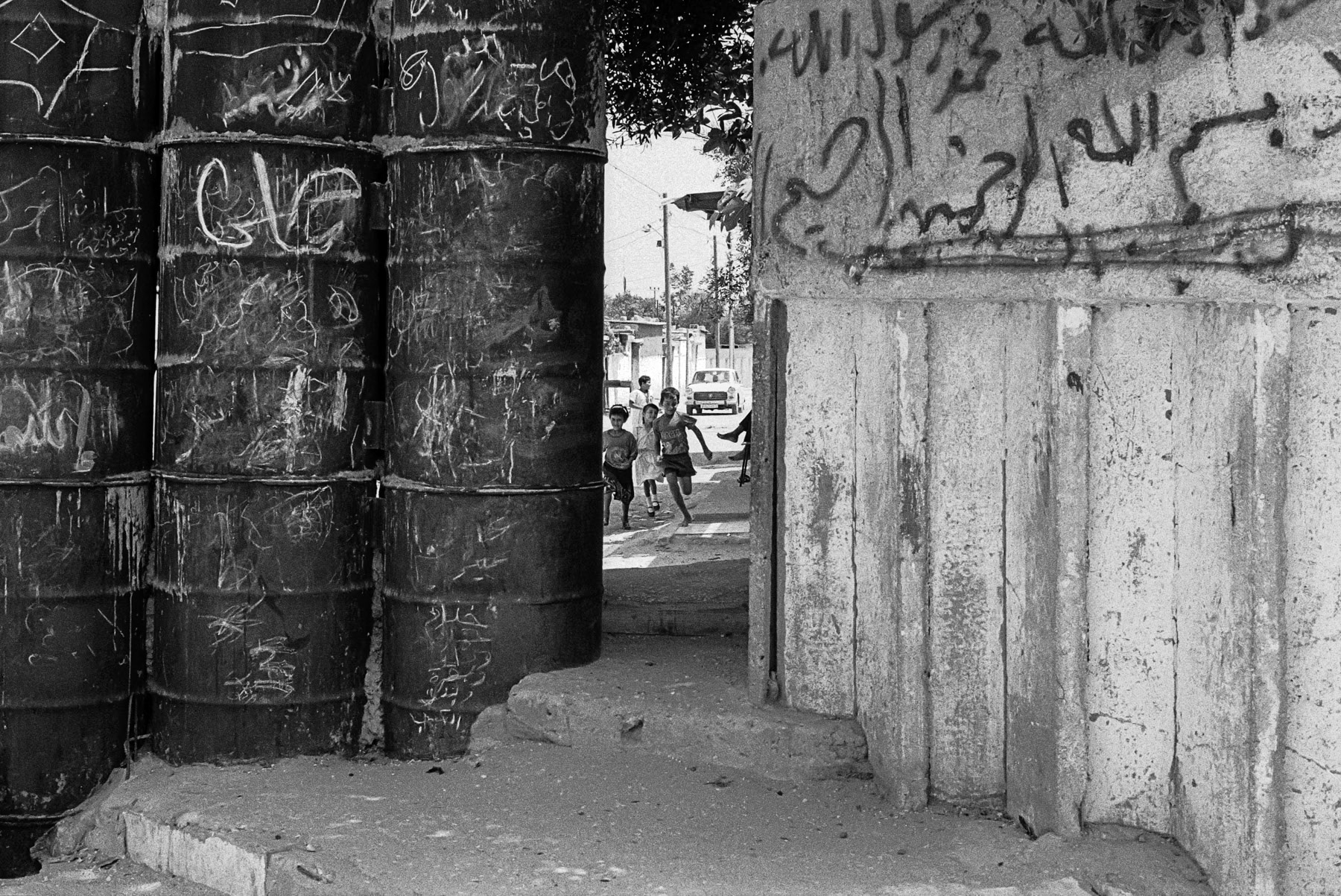 Gaza city refugee camp, occupied Palestinian Territories, 1992