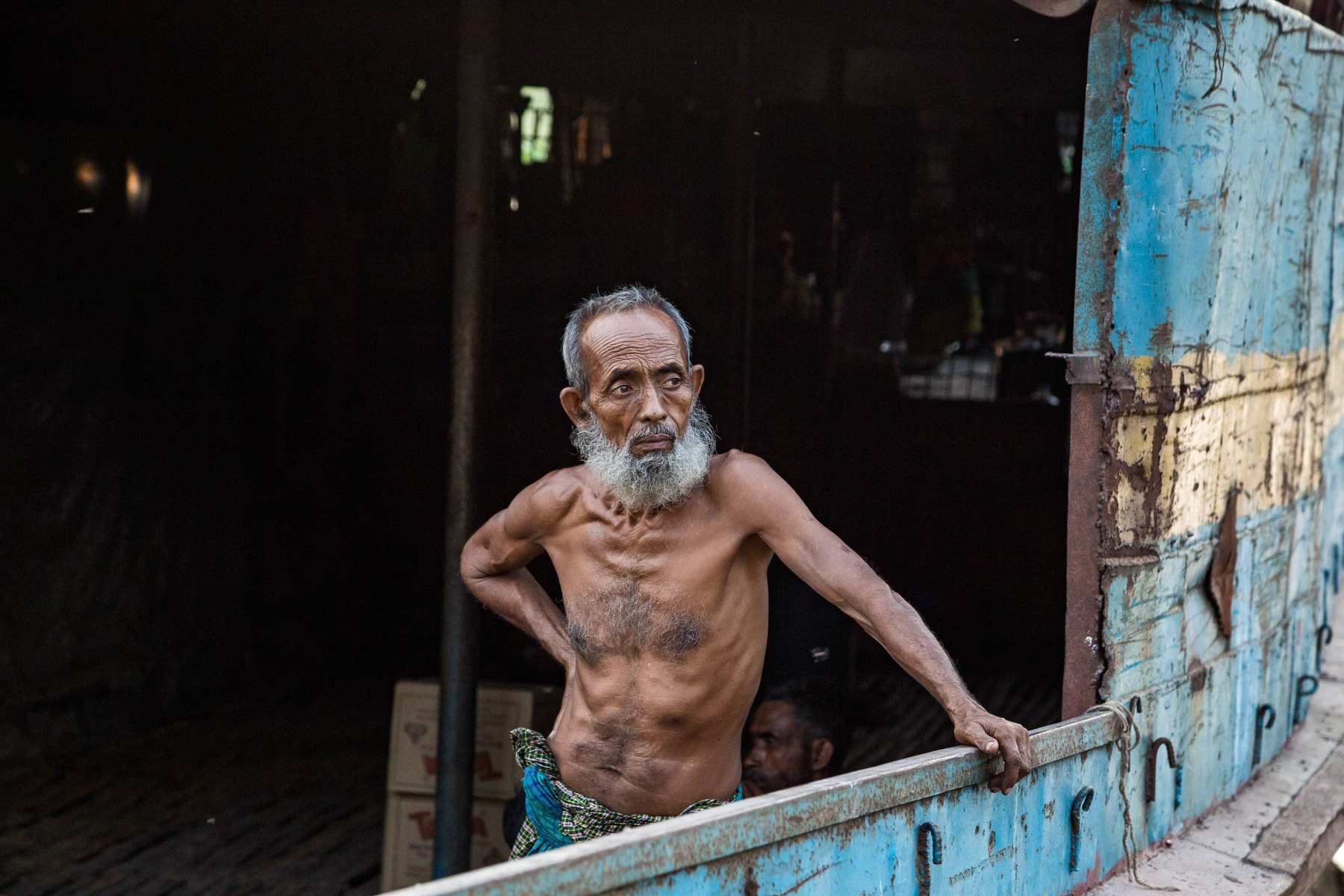 Waiting for a shipment, Savar, Bangladesh, April 2014