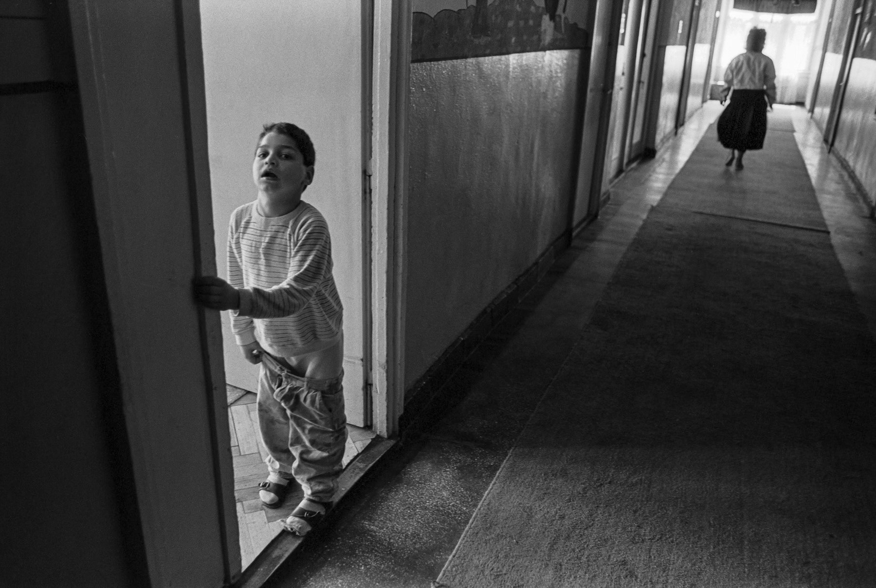 Medical institution for children with mental disabilities, Cluj-Napoca, Romania, May 1993
