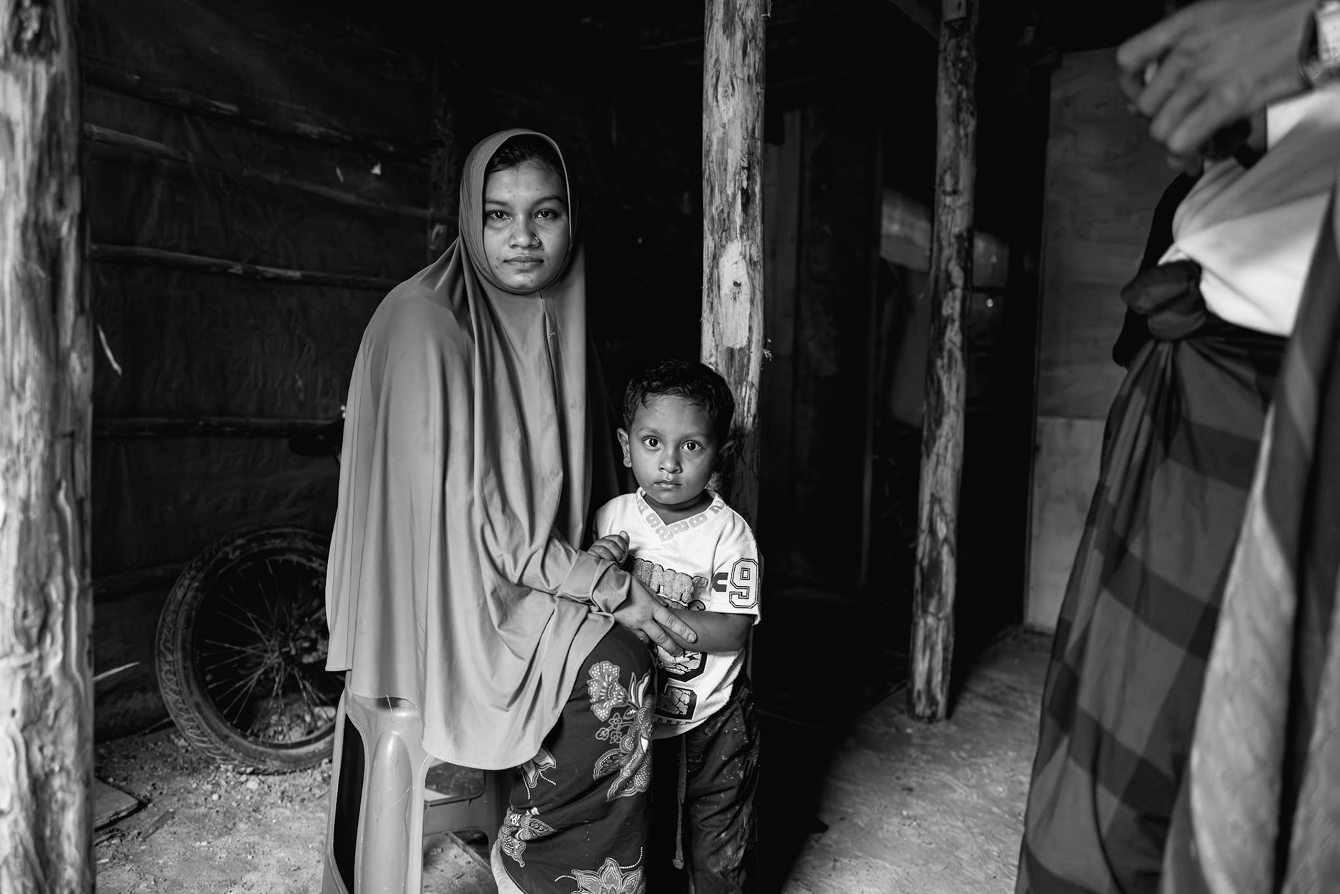 Amina Khatun, 25 years, from Myanmar, Amina’s passage was coordinated by her husband. Like many others, she entered through the Dumai port, now a primary hub for human trafficking in the Malacca Strait. Pekanbaru, February 2026