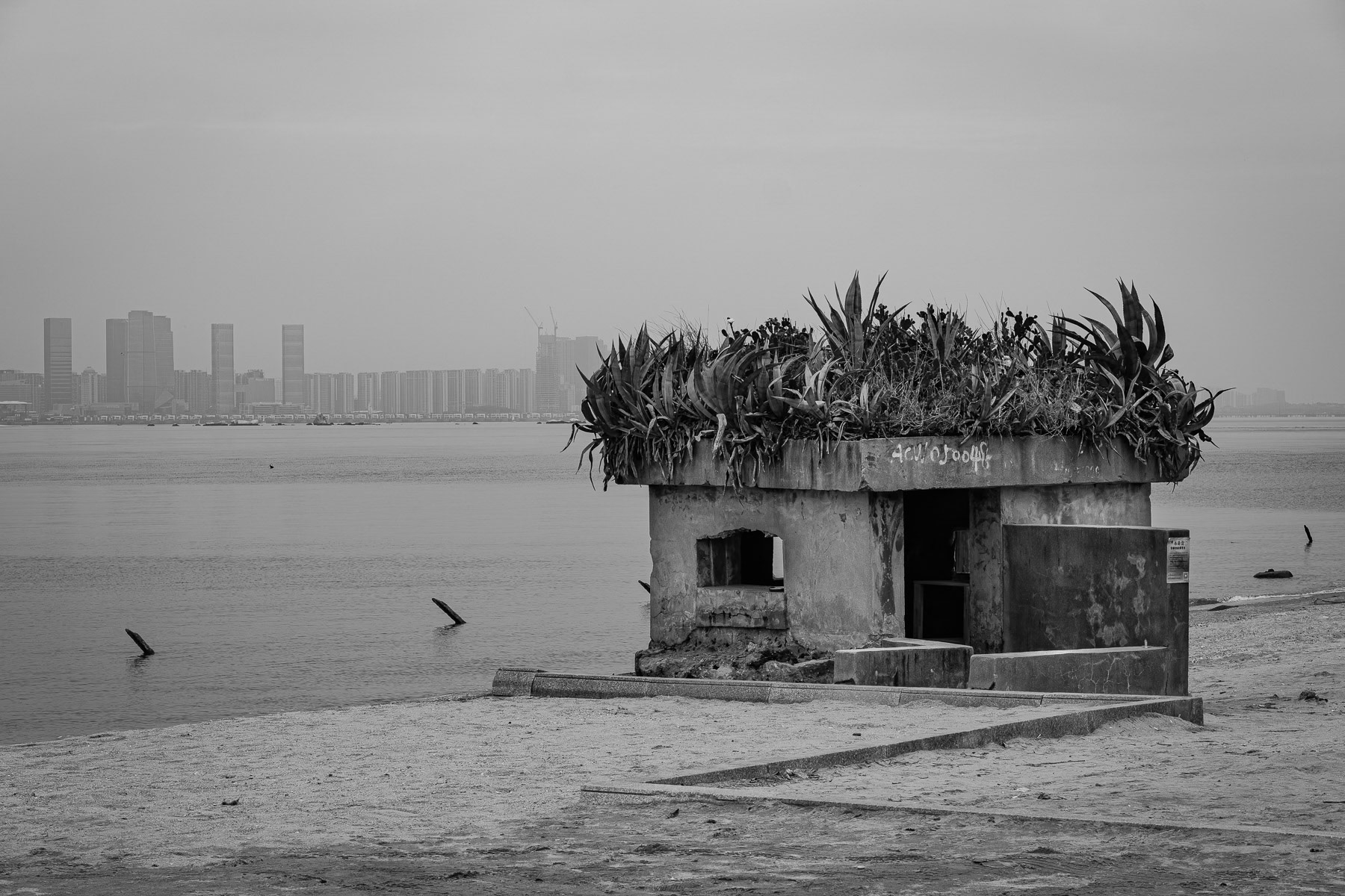 From Kinmen, the view of Xiamen underscores the ever-present geopolitical tension. Kinmen island of Taiwan facing Xiamen in China, May 2025
