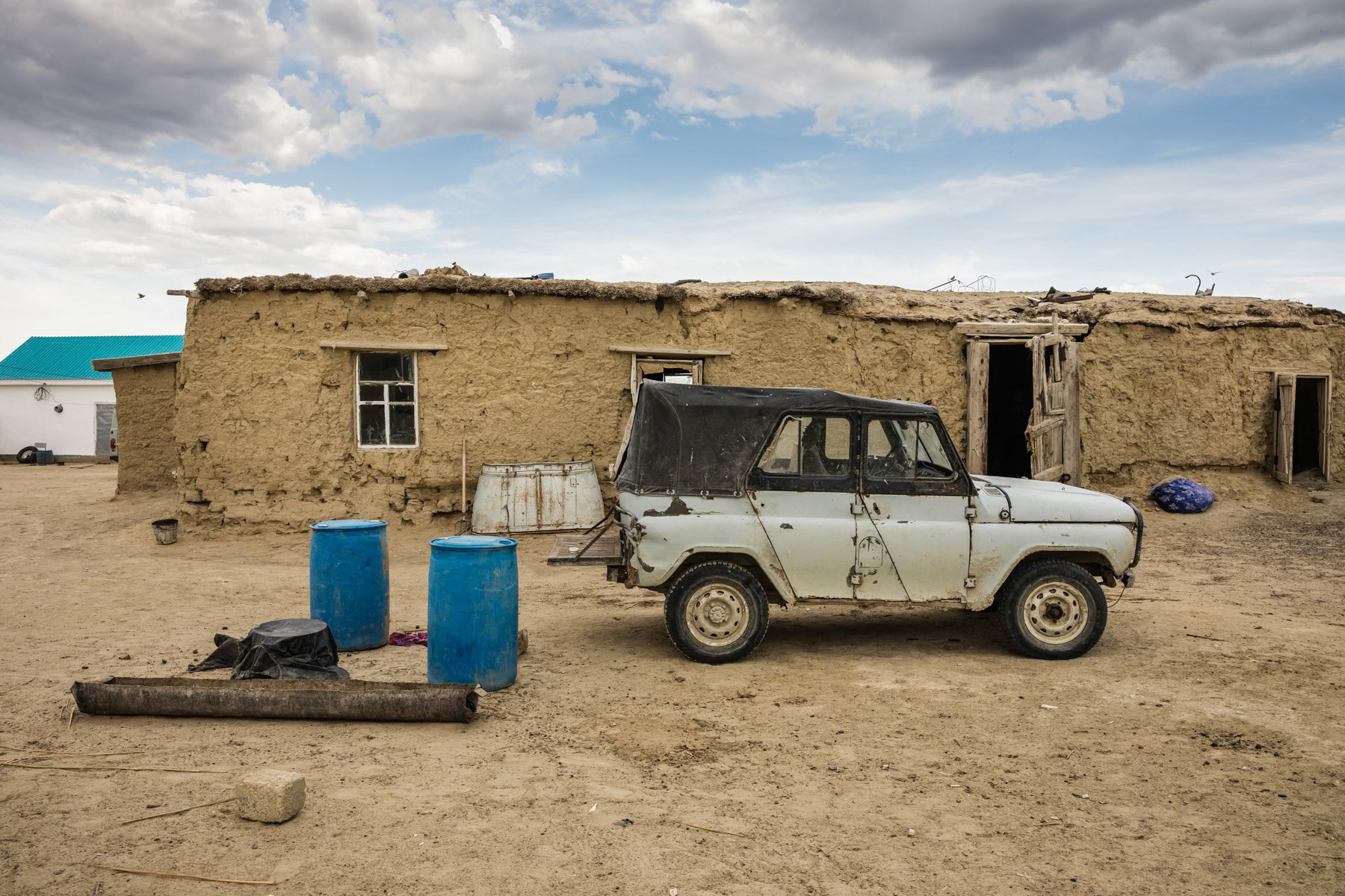 Tastubek village near the Aral Sea, Kazakhstan, June 2019