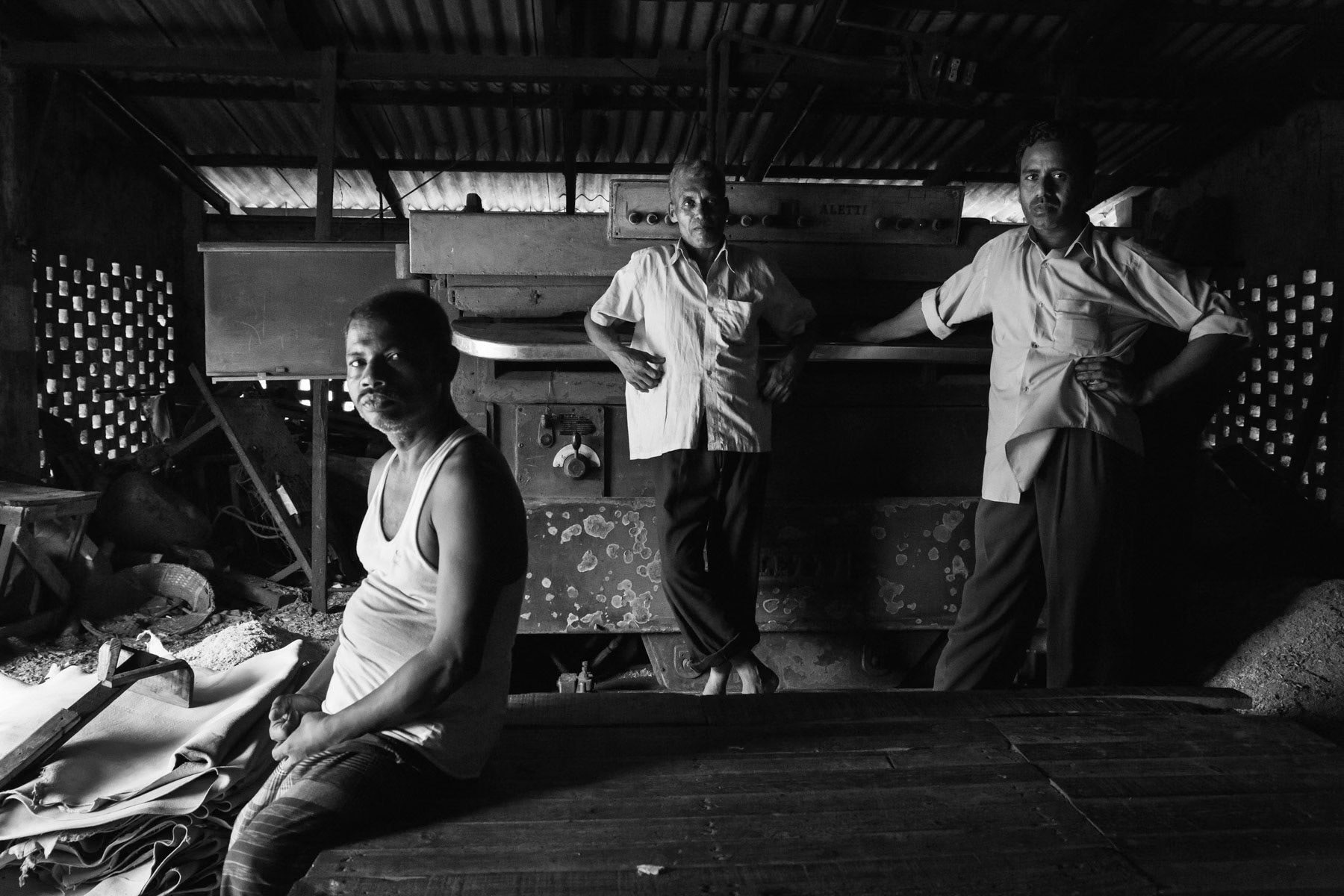 Tannery in Chittagong, Bangladesh, May 2015