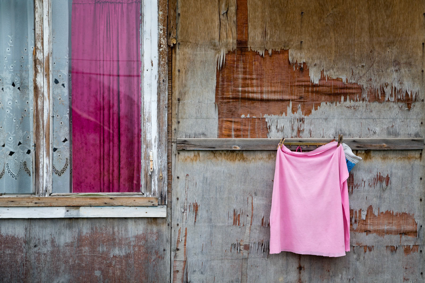 Domik in Garadok neighbourhood of Vanadzor, Armenia, July 2014
