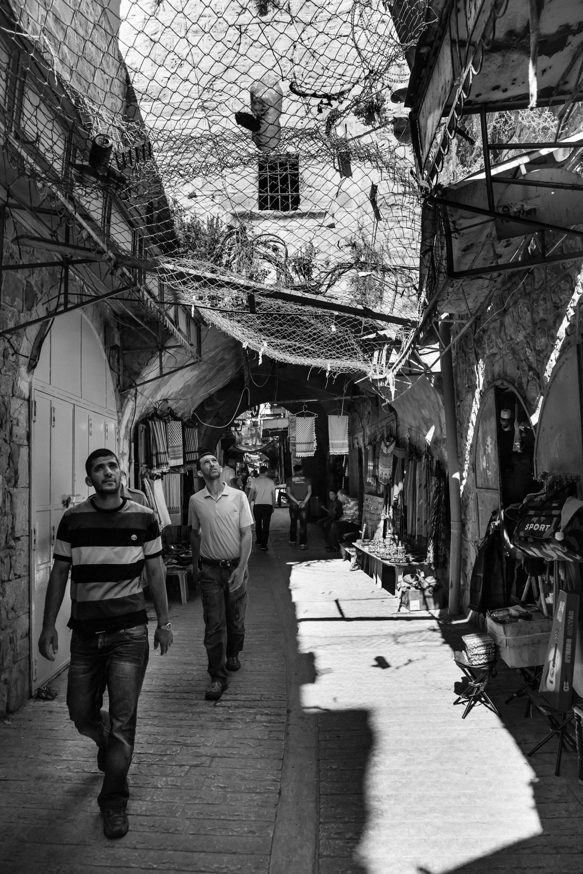 City bazar of Hebron, Palestine, August 2013
