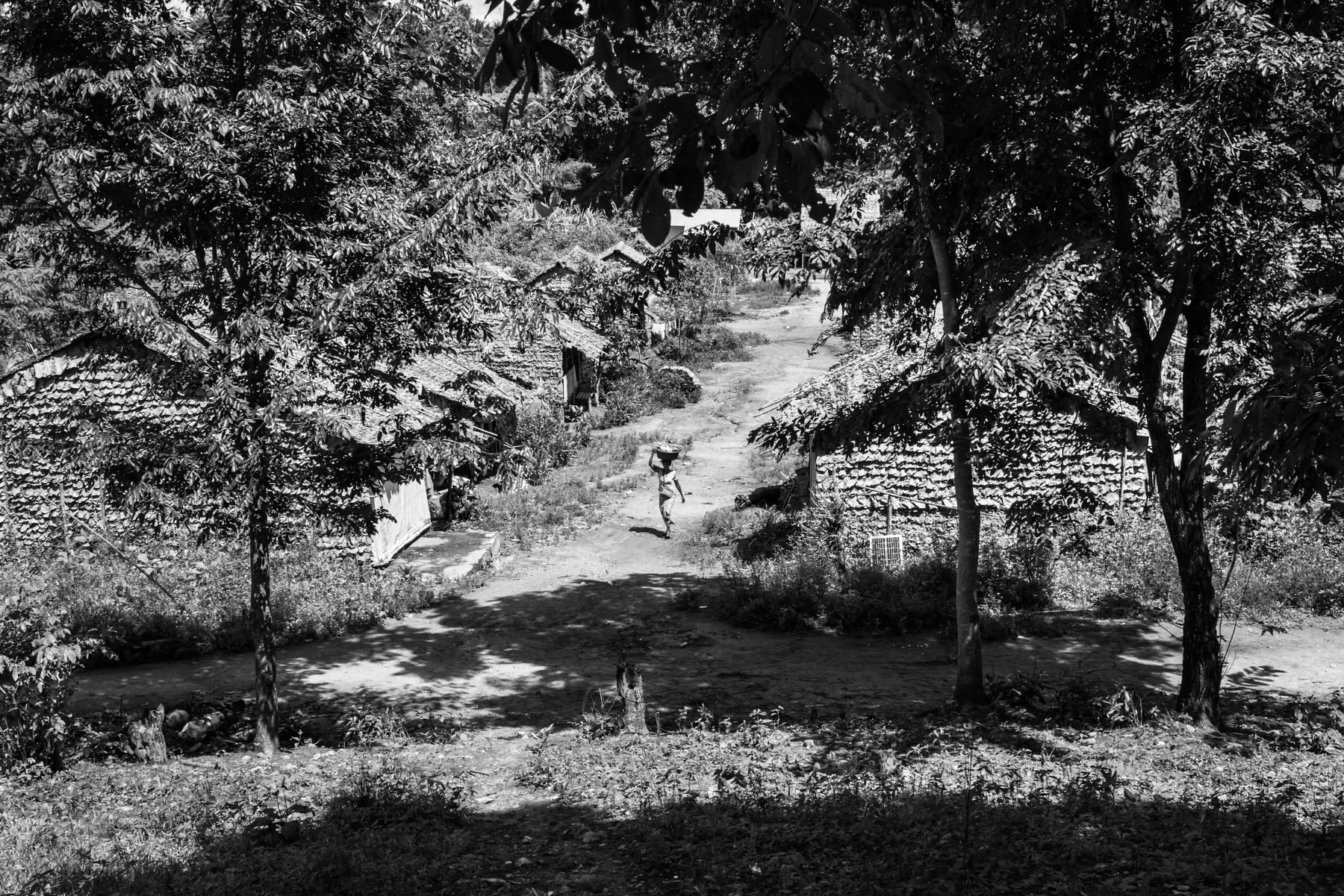 Lae Gho IDP camp in Karen State, Myanmar, October 2025