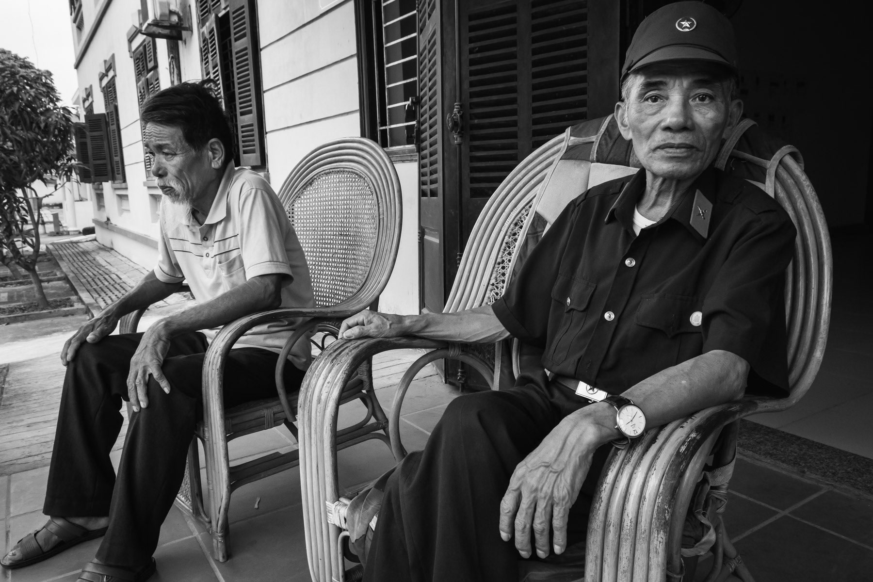 Veterans and "generation zero" agent orange victims at the Hanoi Friendship Village for a one month treatment for the effects of exposure to the chemical agent during the Vietnam war. The main problems they face are respiratory, skin, eye and kidney failure. Agent Orange is a chemical defoilant rich in dioxin that was massively used by the American Army in clearance operations during the Vietnam War. Although its use was stopped in 1971, almost 50 years later desendants of affected victims are still born with mental and/or physical problems due to the toxicity of the dioxin passed on through generations. Hanoi, Vietnam, November 2018