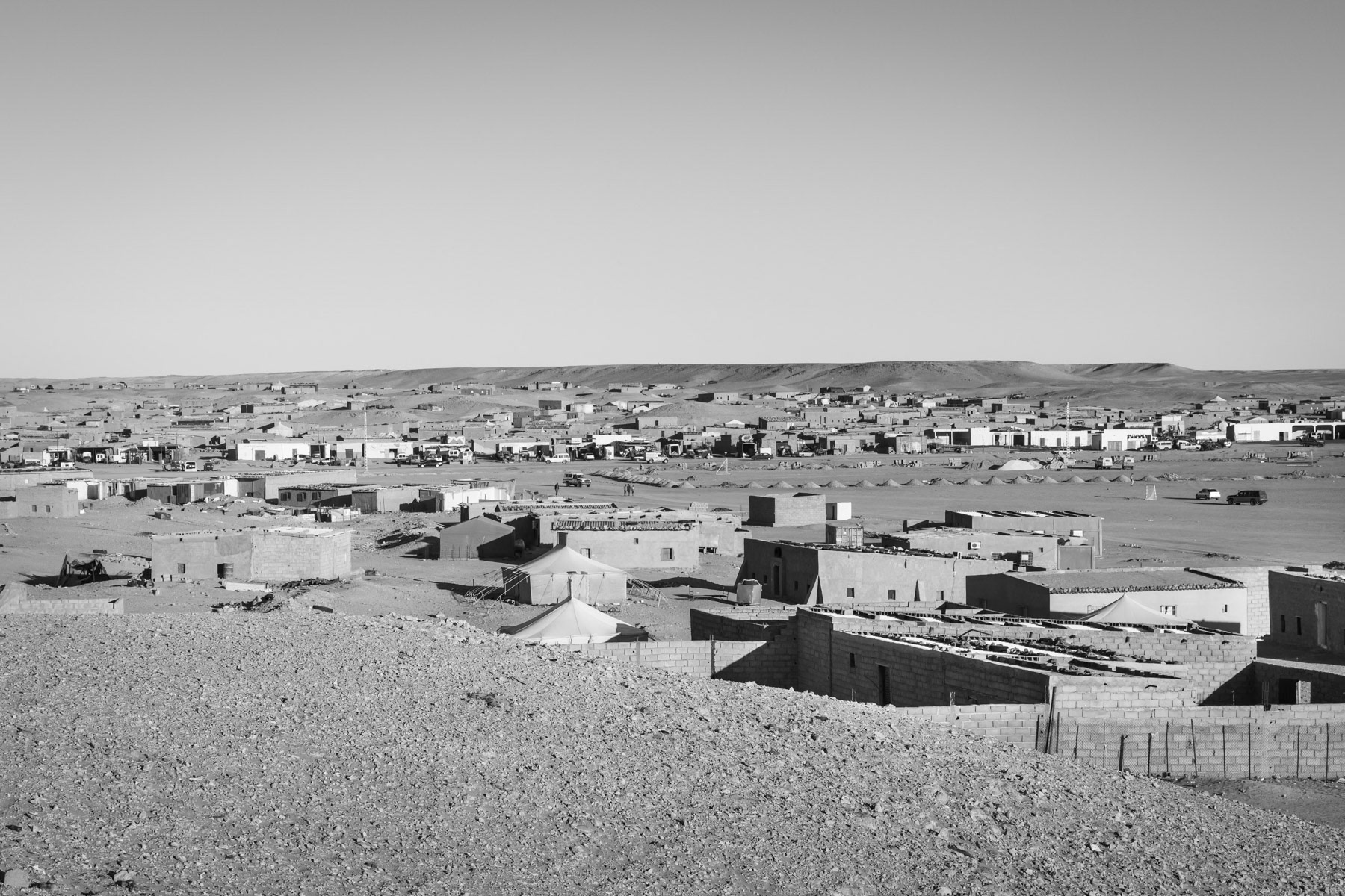 Bojador Saharawi refugee camp. Tindouf, Algeria, December 2019