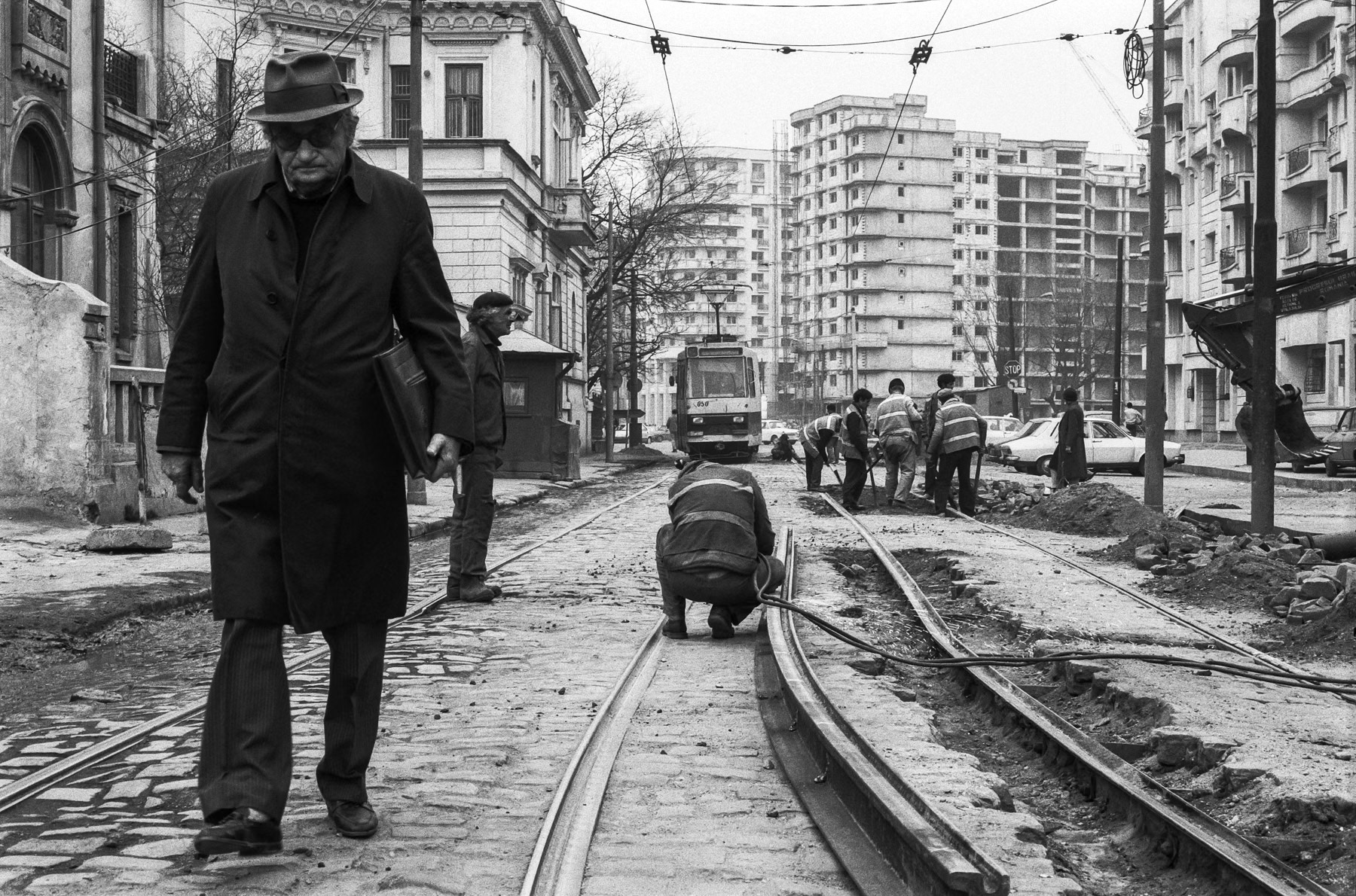 Downtown Bucharest, April 1991