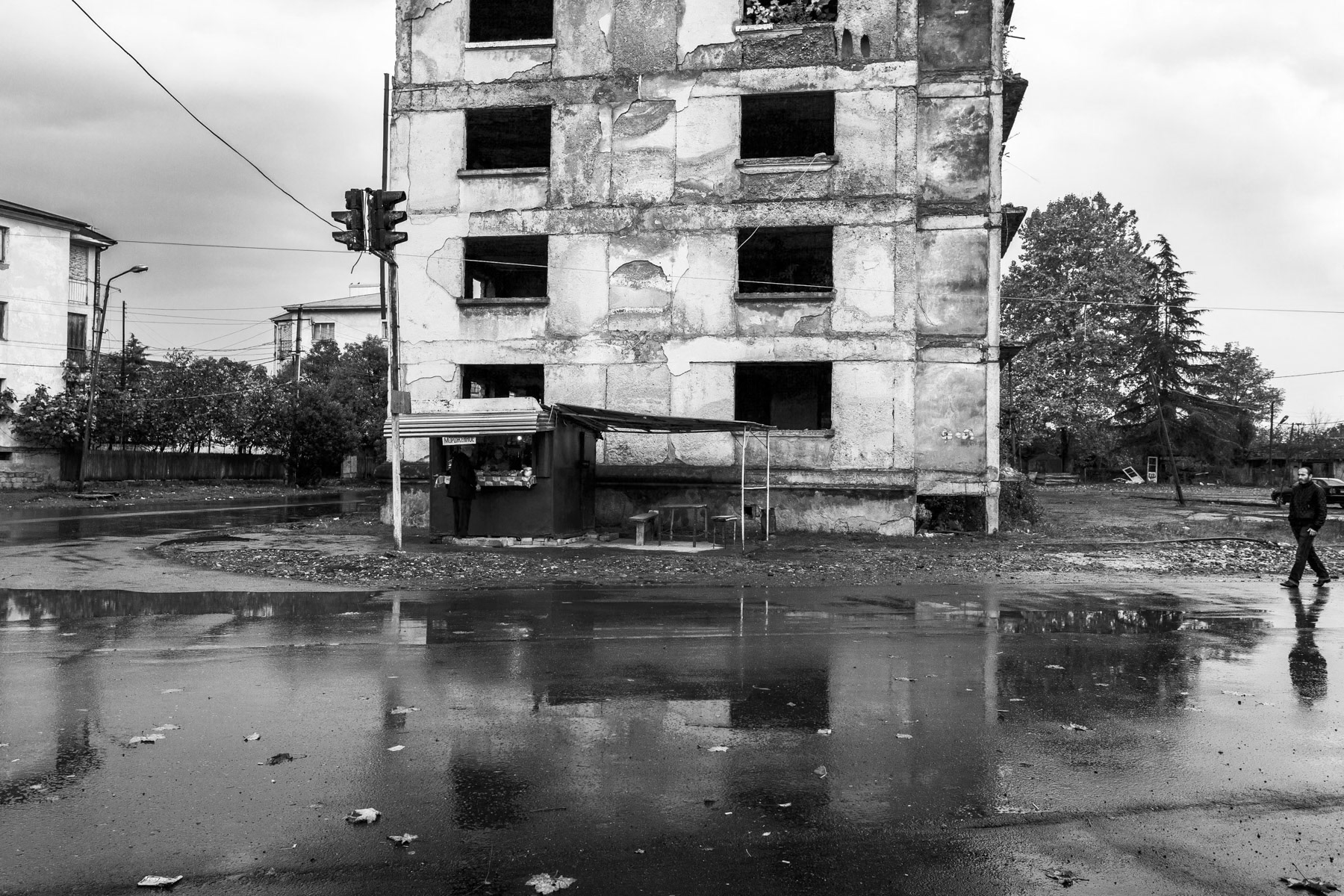 Gali centre town, Abkhazia, October 2013