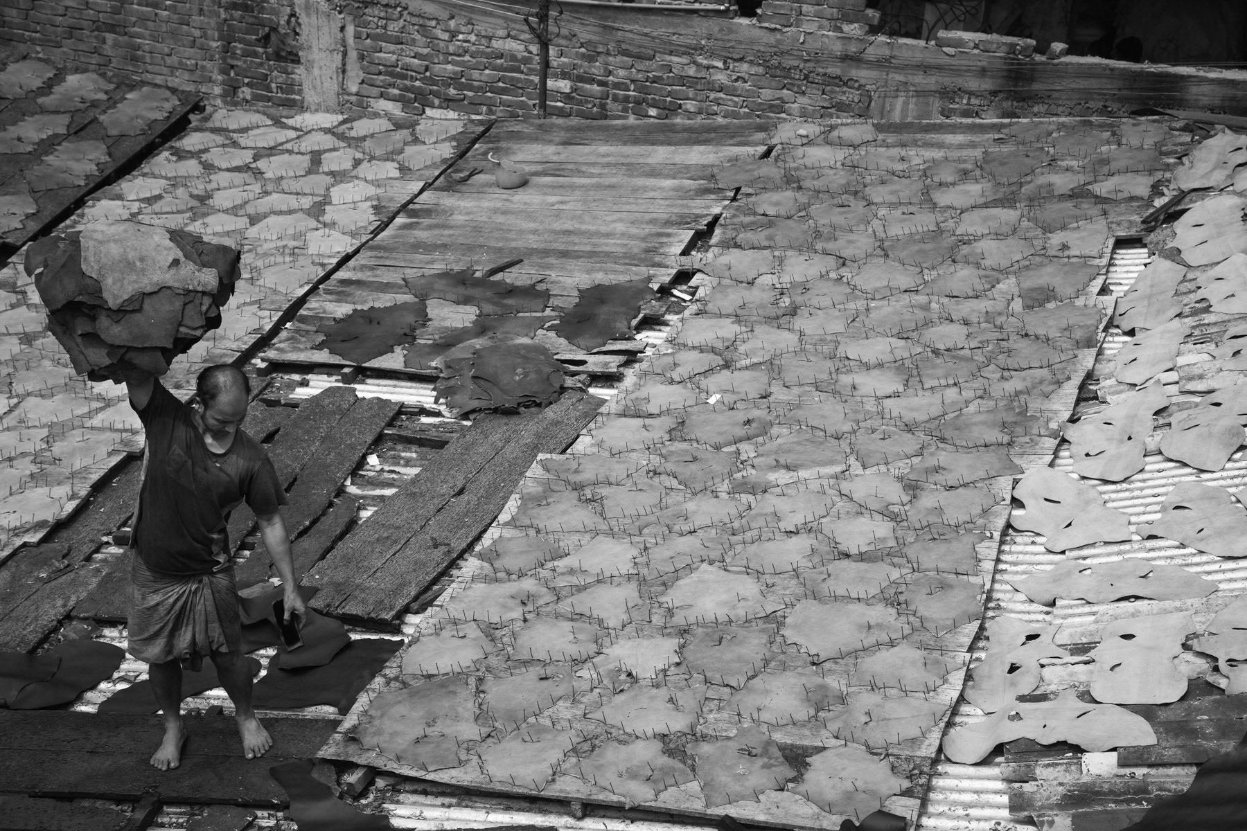 Tanneries in Hazaribagh, Dhaka, Bangladesh, October 2014