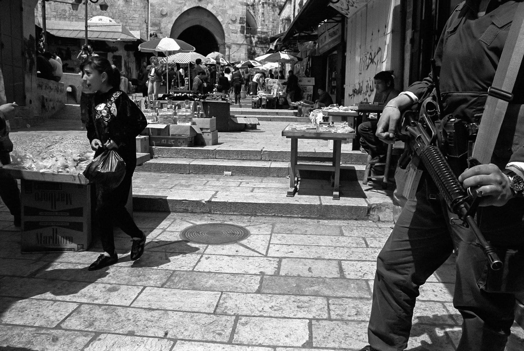 Damascus Gate in the Old City of Jerusalem, 1993