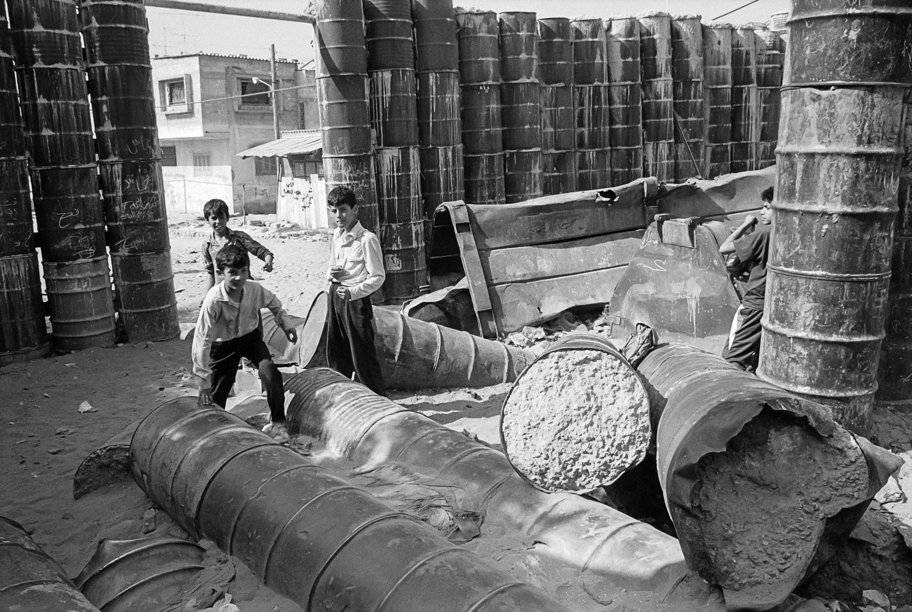 Shati camp in the Gaza Strip, 1993