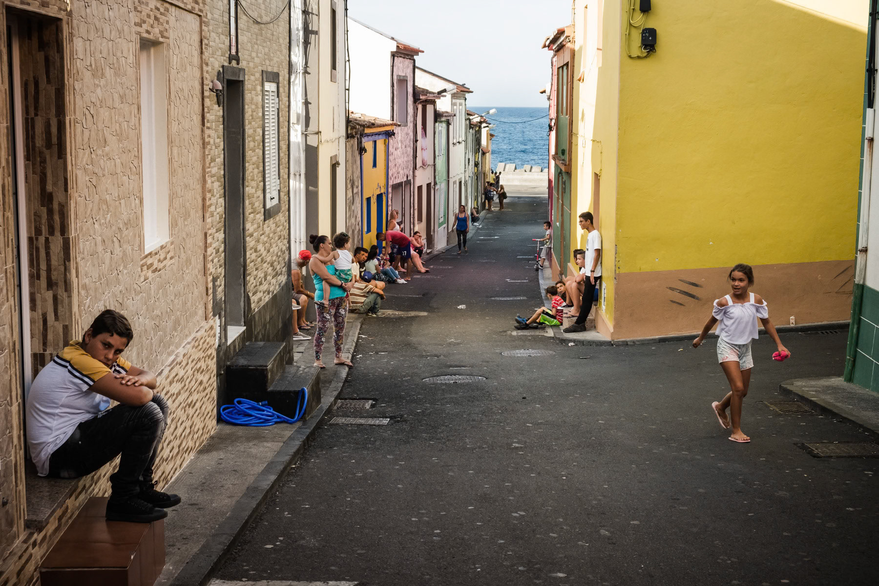 Fishermen neighborhood, Rabo de Peixe, Azores, September 2018