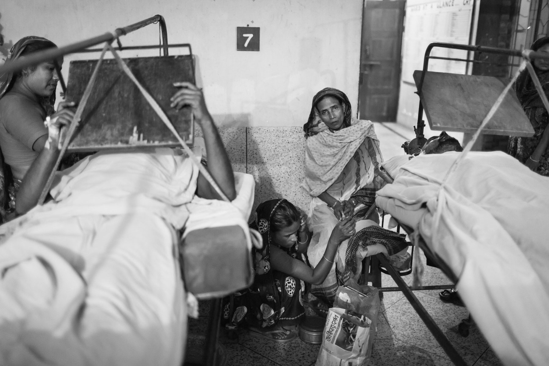 Spinal cord injury ward, CRP Savar, Bangladesh, October 2014