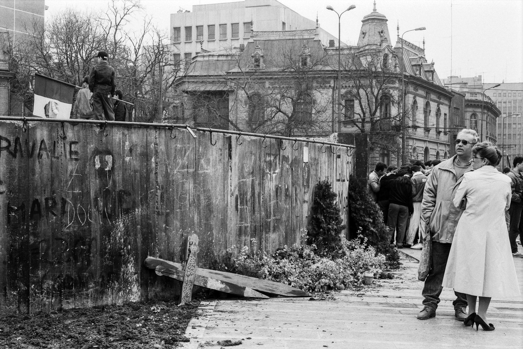 Remembering the revolution, Bucharest, April 1991