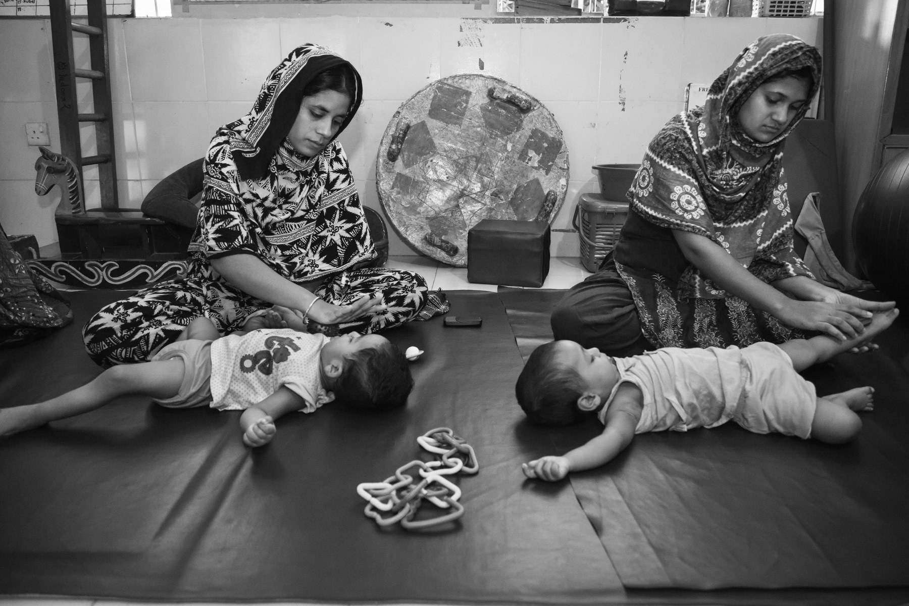 Pediatric unit, CRP Savar, Bangladesh, November 2014