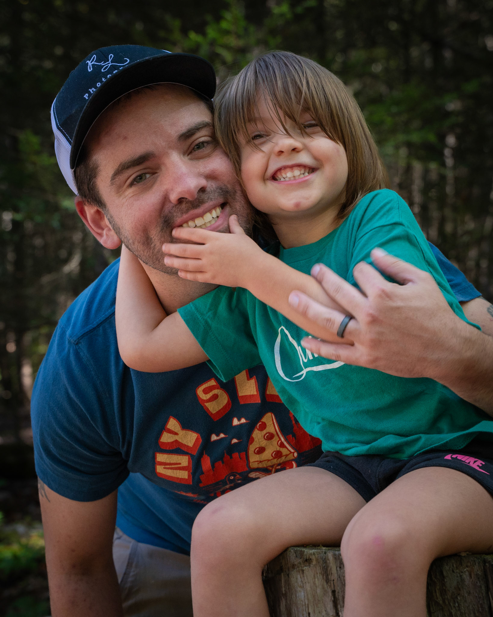 A moment with Dad