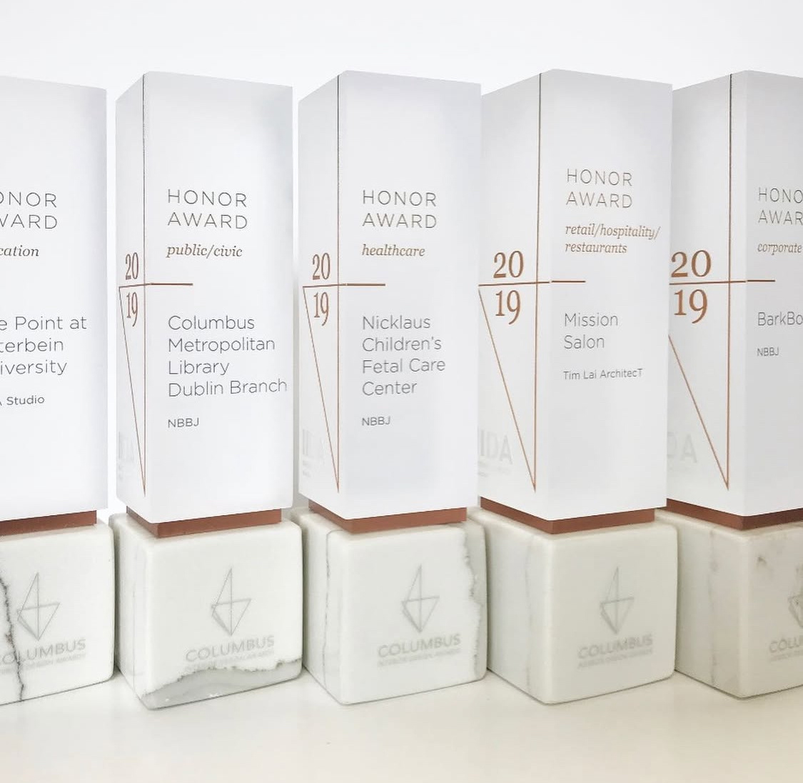 Awards Designed by Eclipse Creative