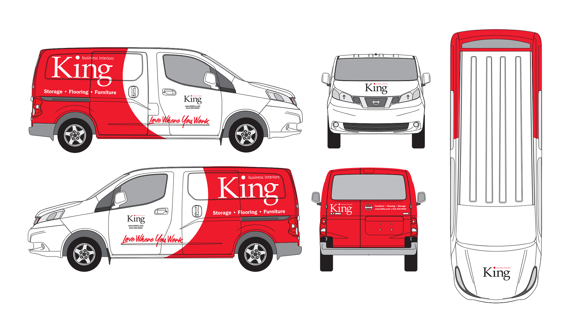 Van Graphics: Option 3