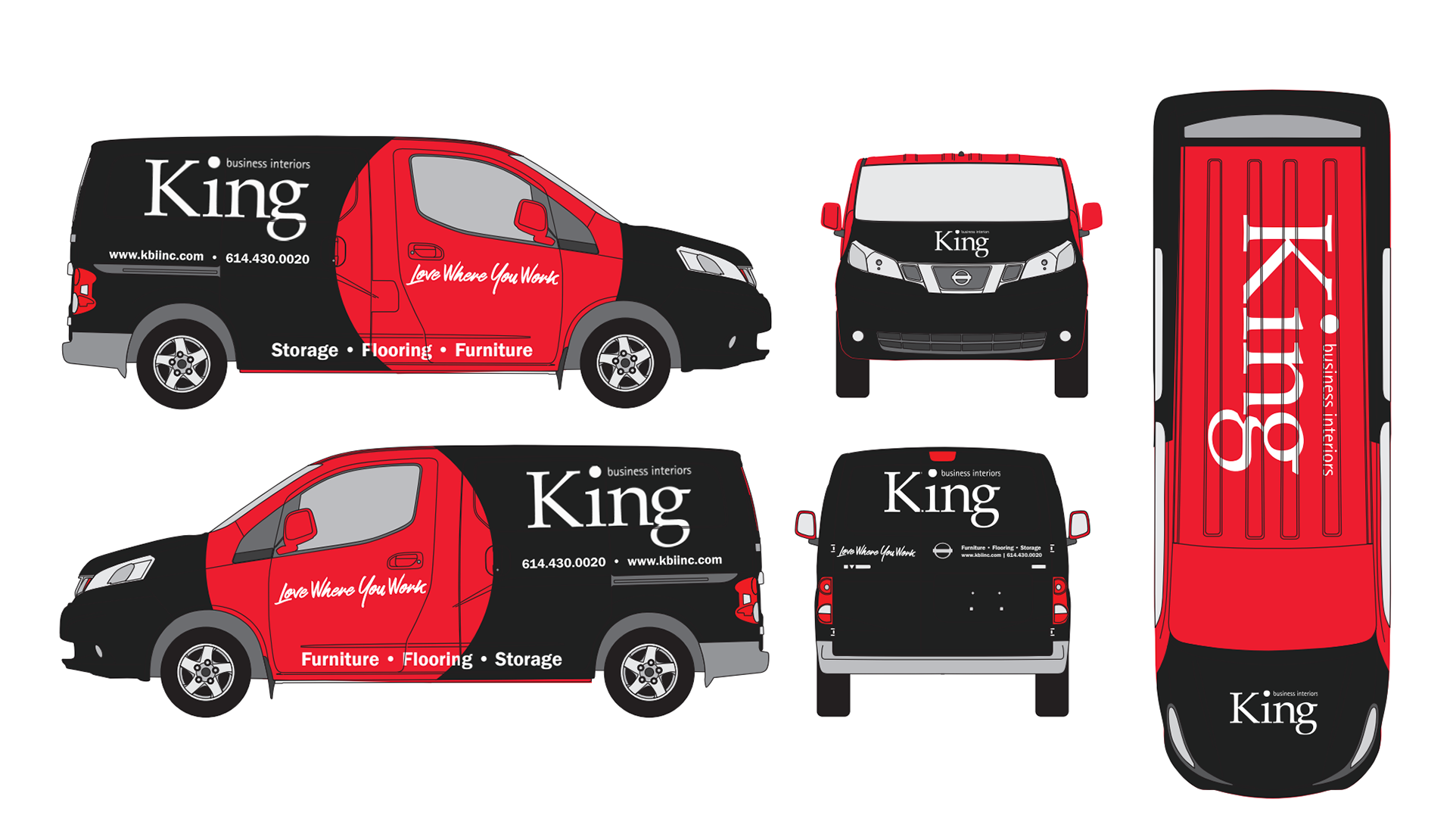 Van Graphics: Option 1